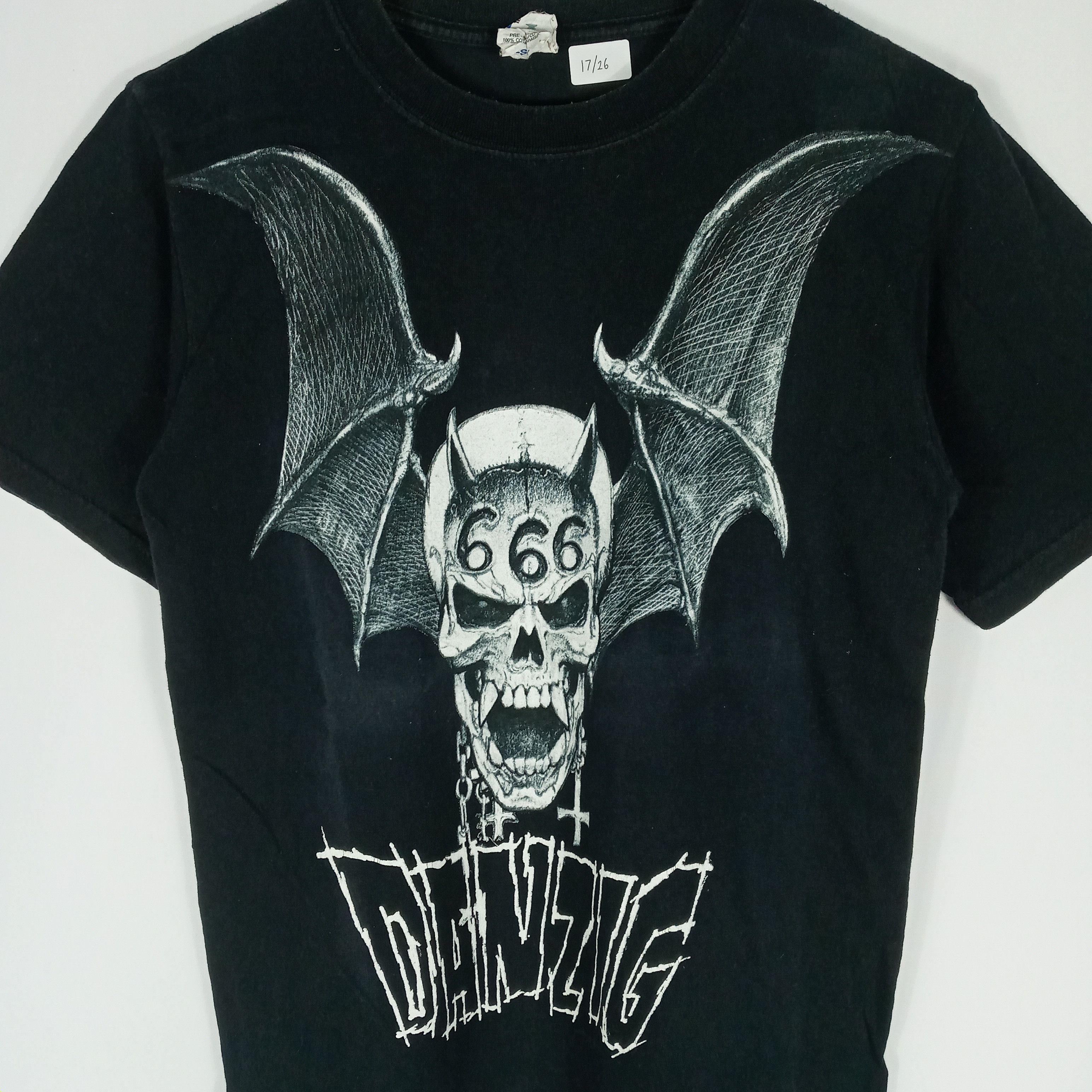 Vintage Vintage American Heavy Metal Band Danzig Big Skull Cross Grailed