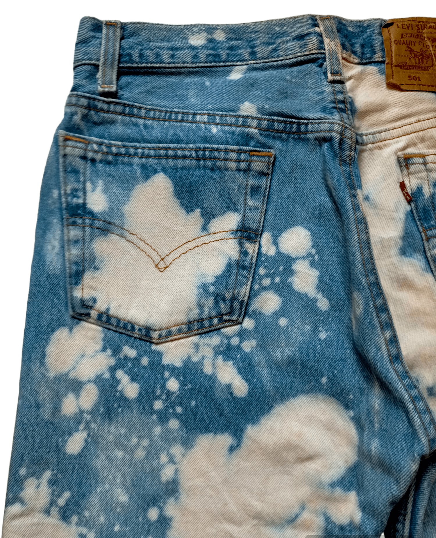 Levi's Vintage Clothing 🔥Rare Vintage Levis 501 Acid wash jeans Size US 30 / EU 46 - 5 Thumbnail