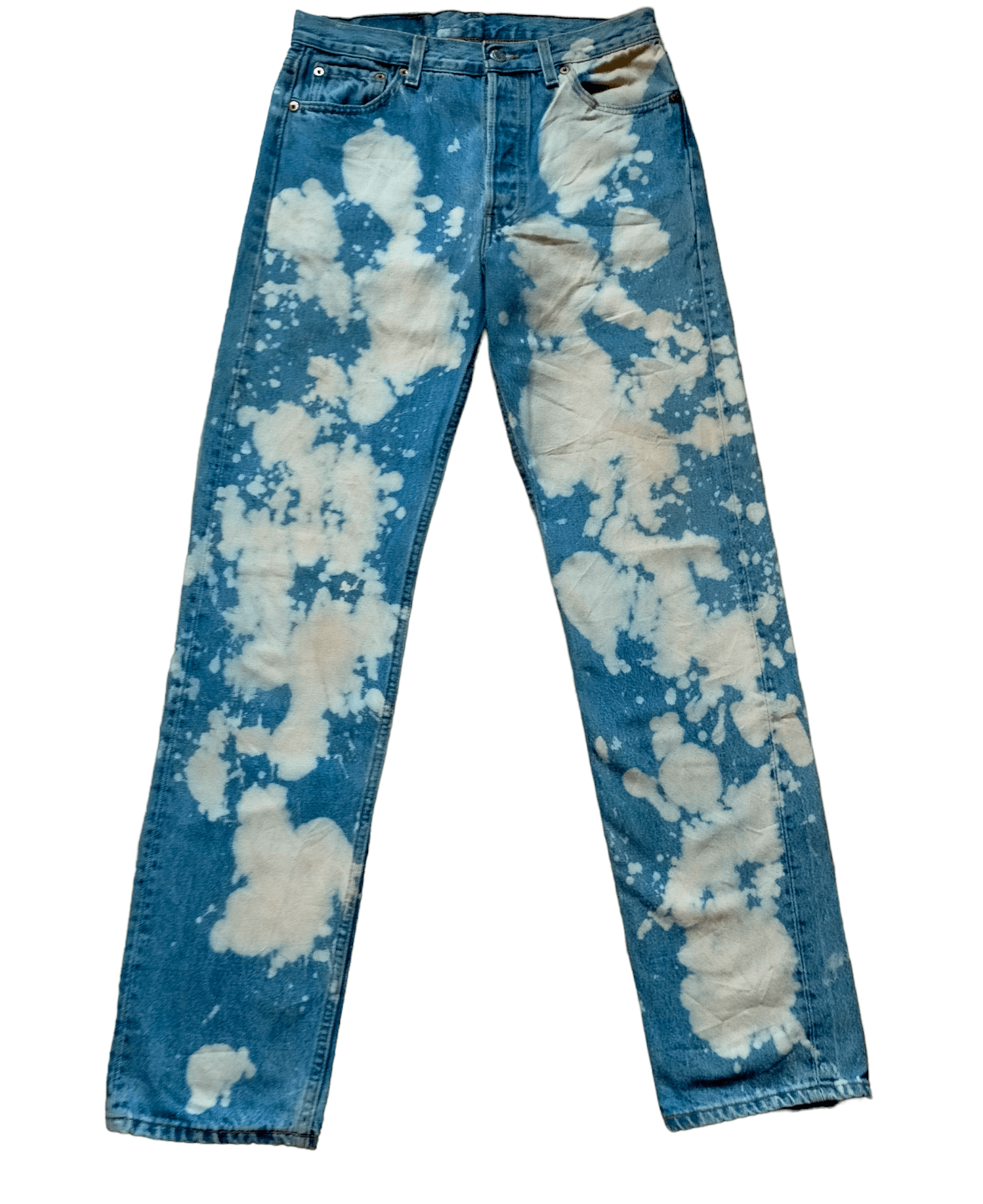 Levi's Vintage Clothing 🔥Rare Vintage Levis 501 Acid wash jeans Size US 30 / EU 46 - 2 Thumbnail