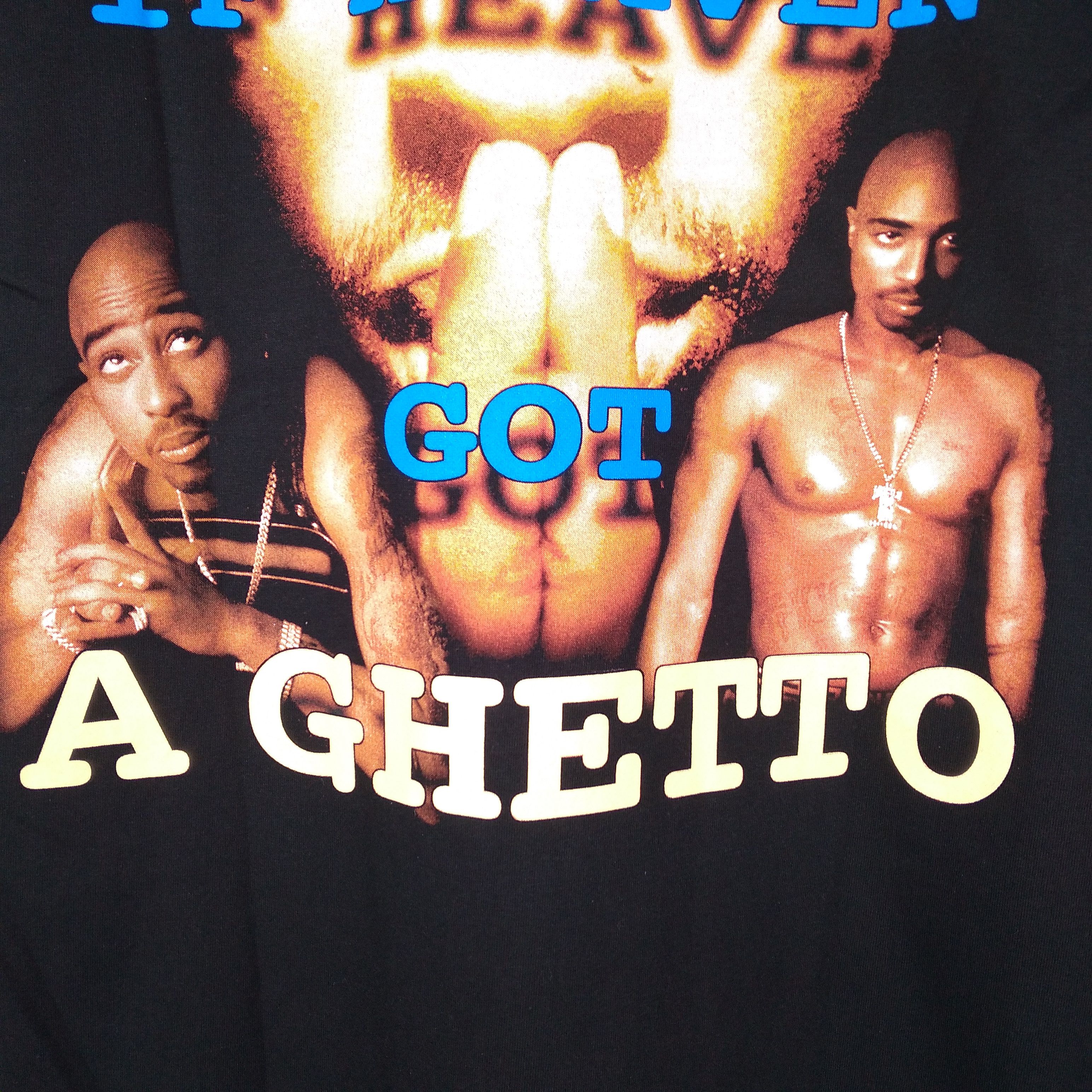 Band Tees Vintage Tupac Shakur Big Image Tee Very Nice Design Size US L / EU 52-54 / 3 - 11 Thumbnail