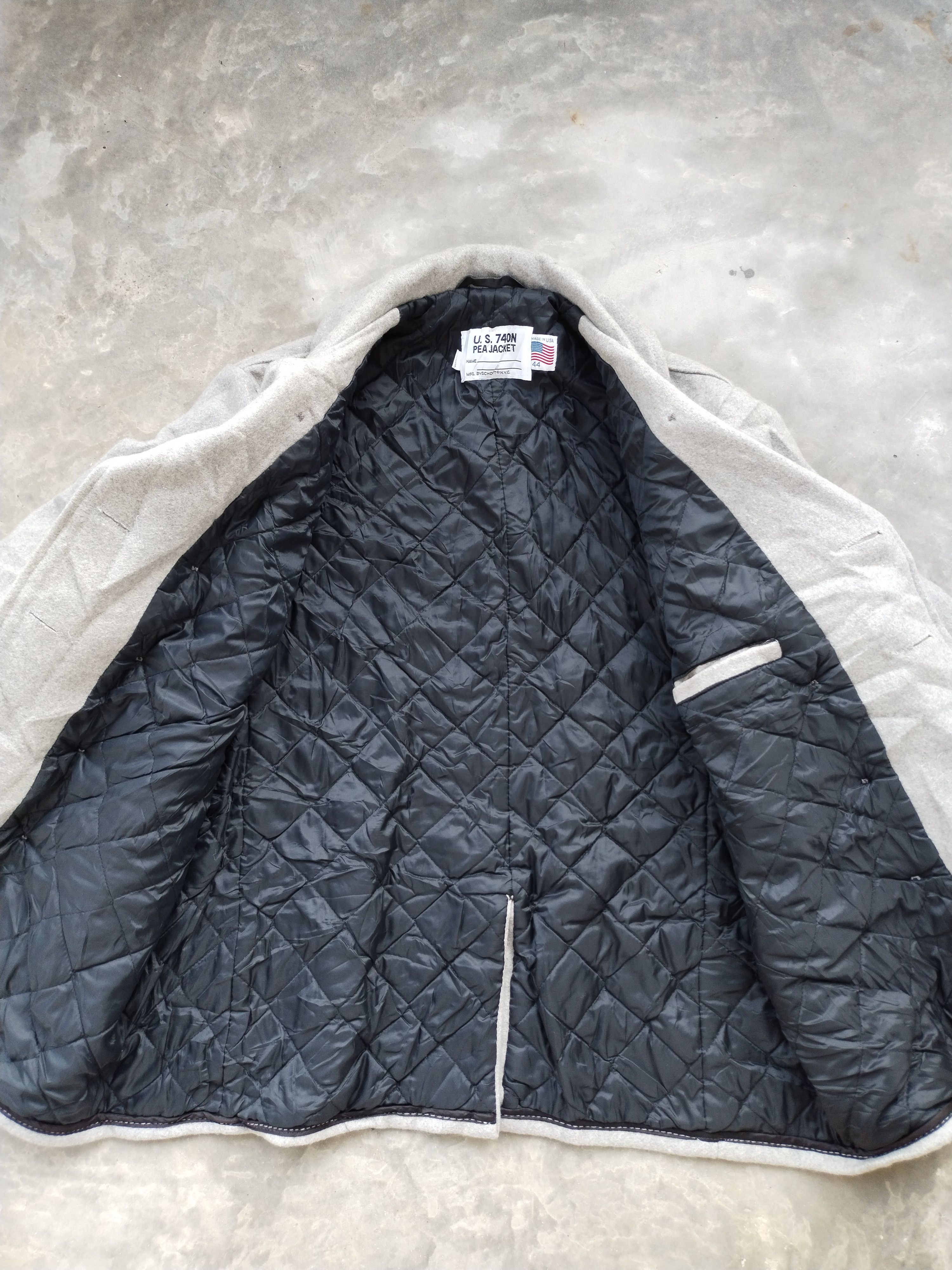 Schott Vintage SCHOTT U.S 74 ON Pea Jacket Size US L / EU 52-54 / 3 - 9 Thumbnail