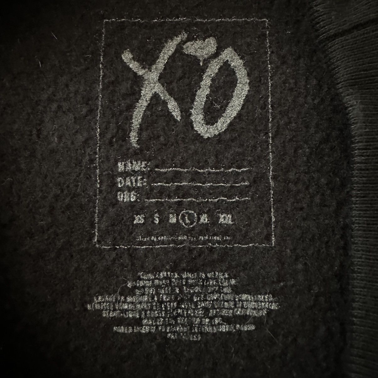 Band Tees The Weeknd XO After Hours Till Down USA Tour 2022 Sweatshirt Size US L / EU 52-54 / 3 - 7 Thumbnail