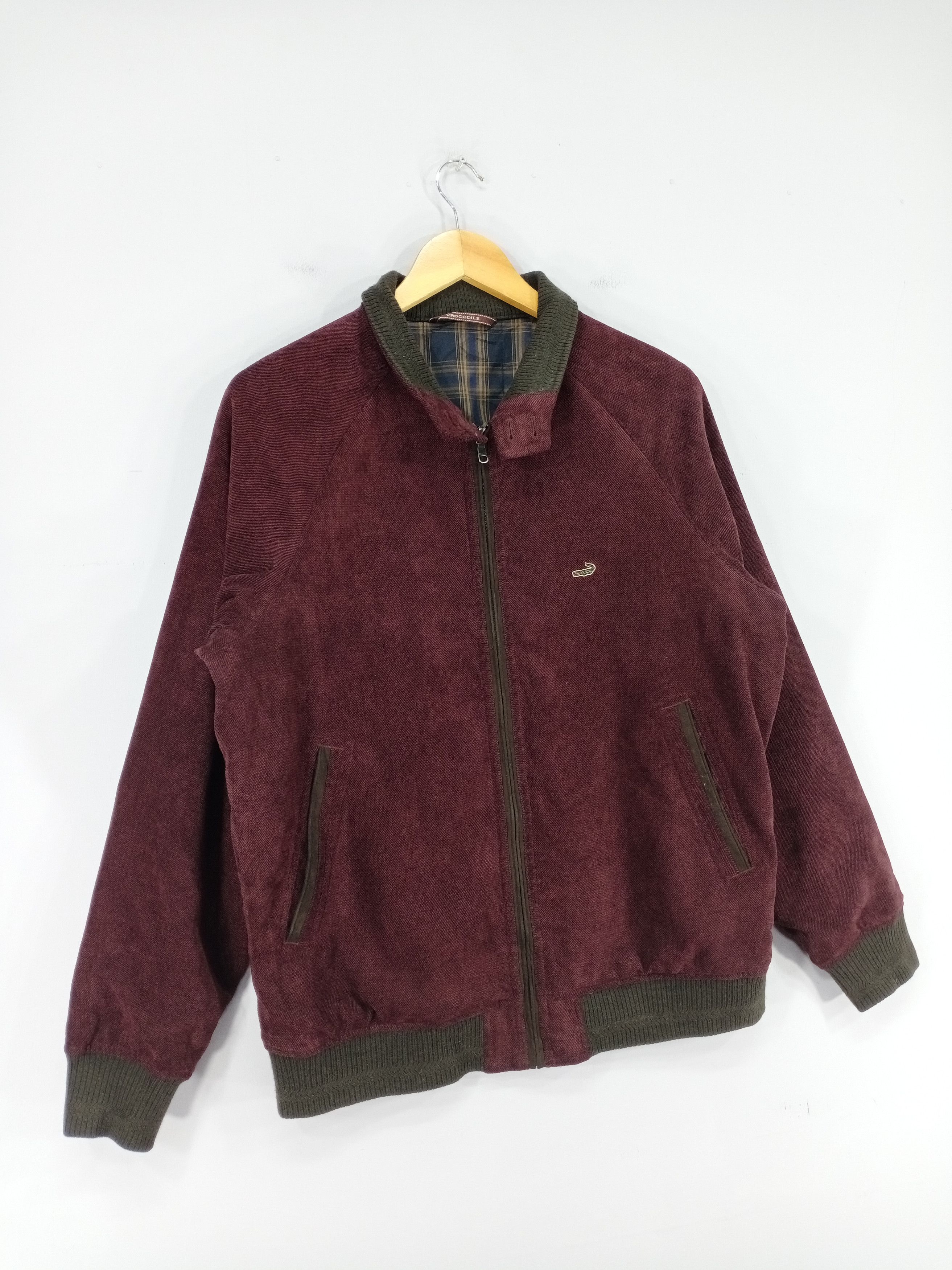 Japanese Brand × Vintage 💥RARE💥Vintage 90s Crocodile Casual Zipper Jacket Size US M / EU 48-50 / 2 - 2 Thumbnail