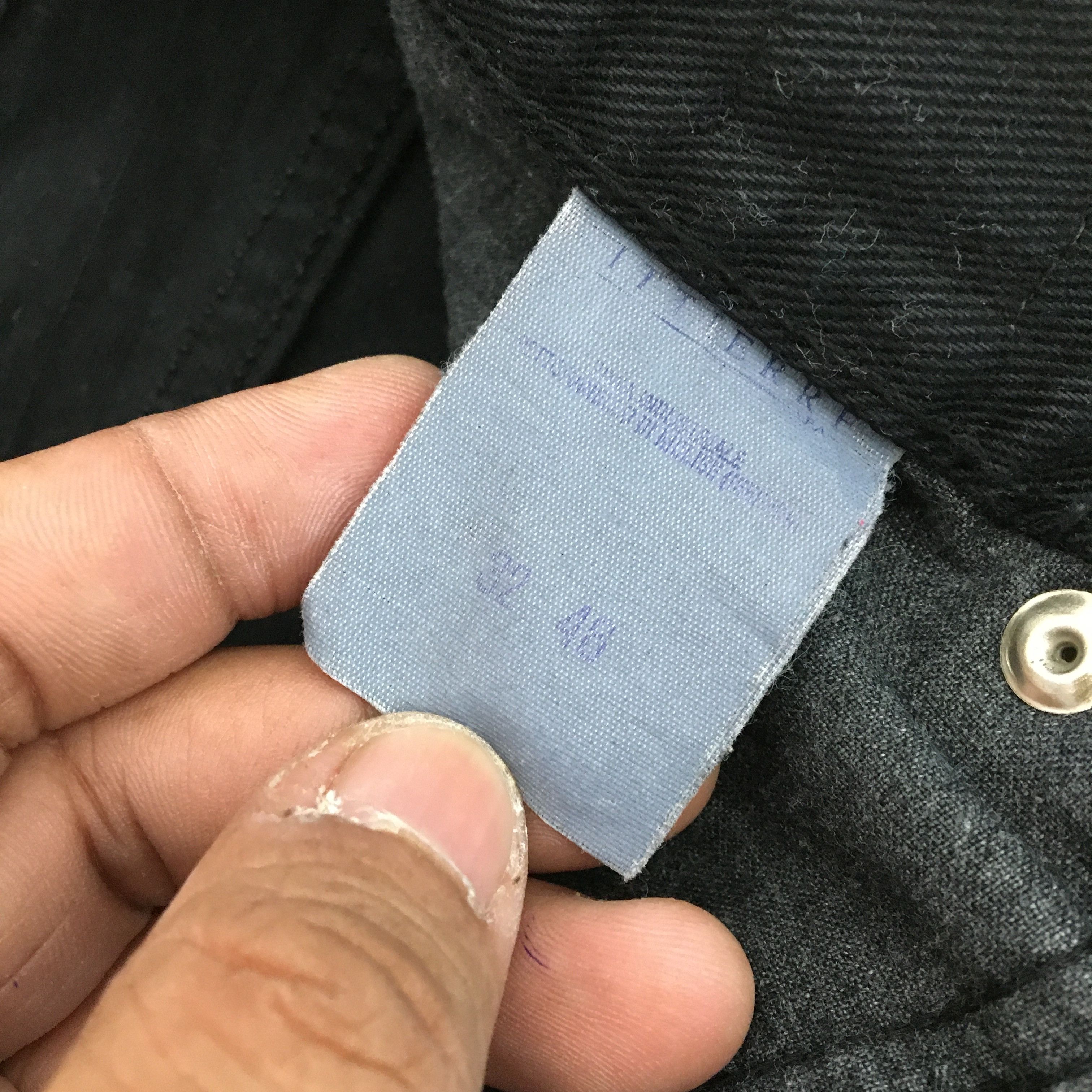 Japanese Brand Versace Denim Jeans Versace Faded Black Pants Medusa Size 28" / US 6 / IT 42 - 15 Thumbnail
