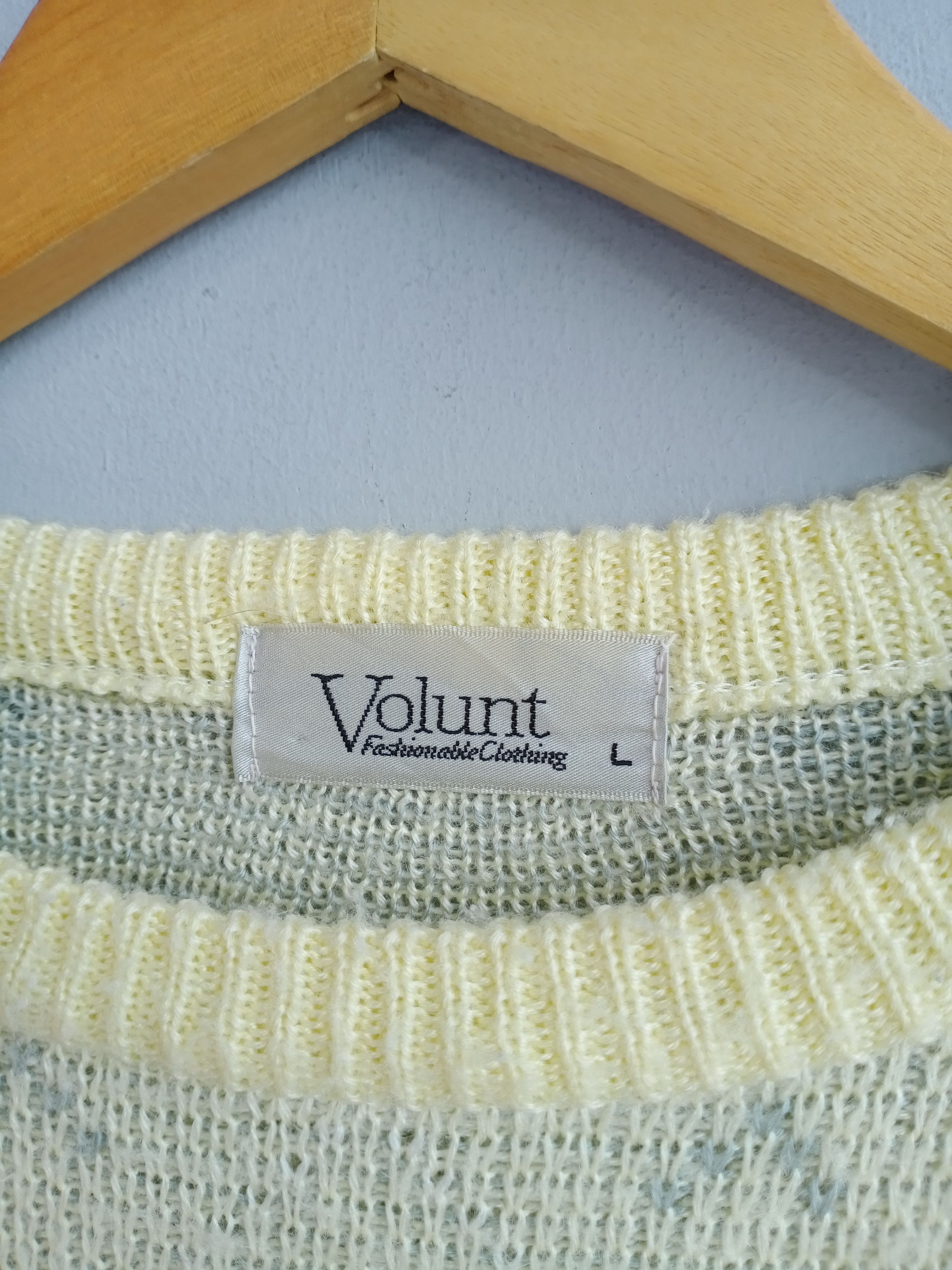 Aran Isles Knitwear × Vintage 💥RARE💥Vintage 90s Volunt Elephant Knit Sweatshirt Size L / US 10 / IT 46 - 6 Thumbnail