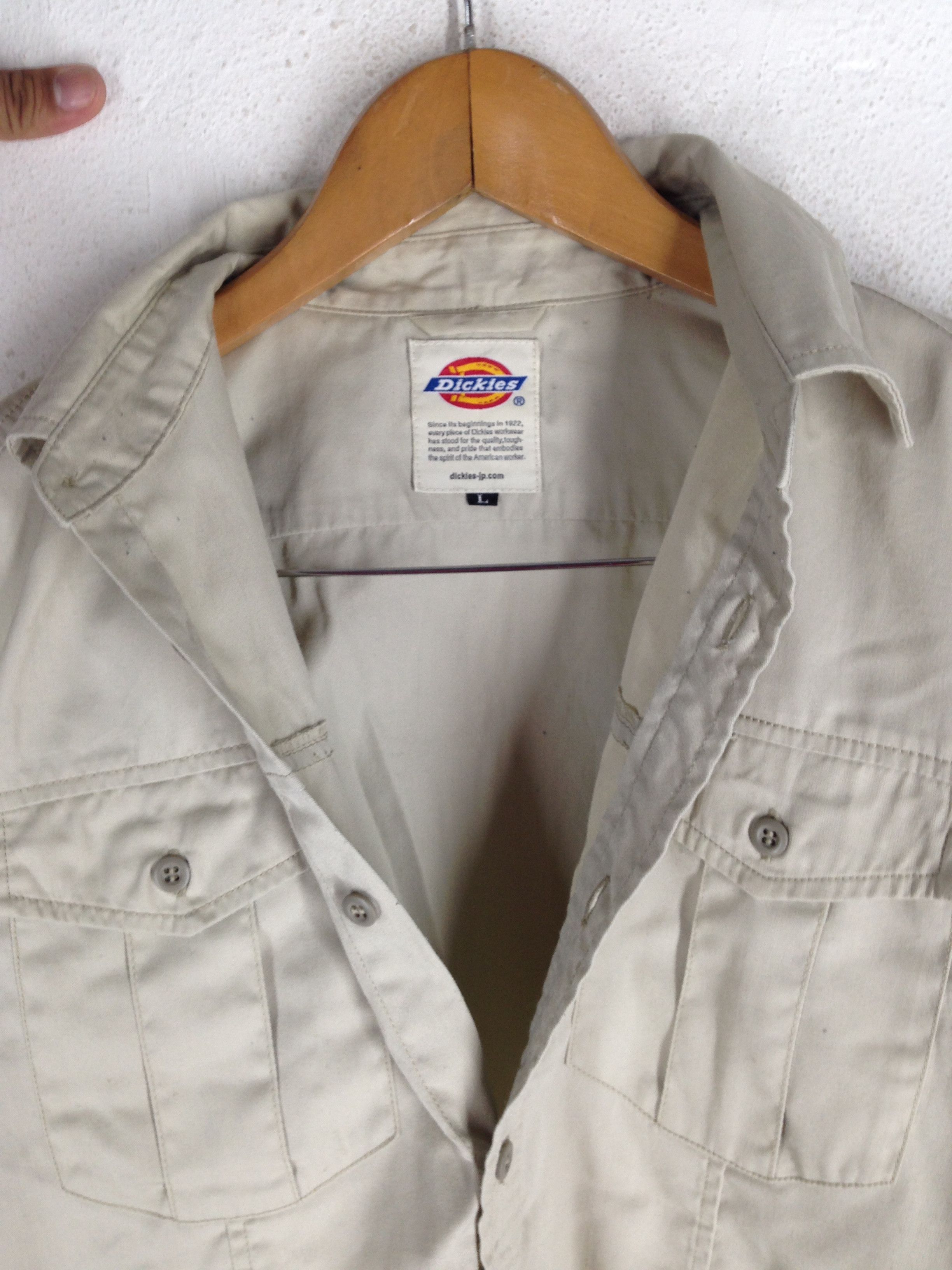Dickies Dickies Mens Casual Shirt Workwear Top Long Sleeve Size US L / EU 52-54 / 3 - 6 Thumbnail