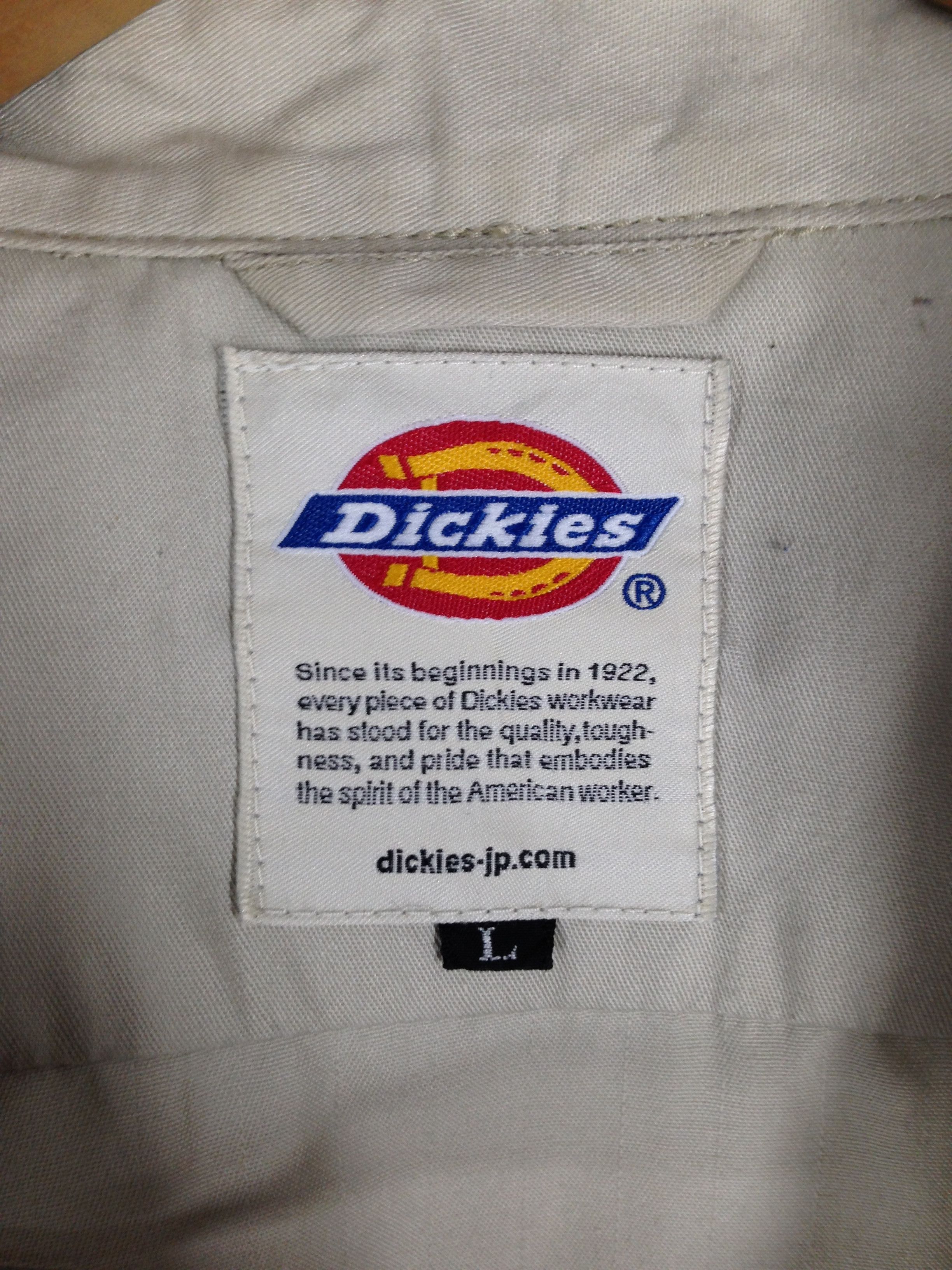 Dickies Dickies Mens Casual Shirt Workwear Top Long Sleeve Size US L / EU 52-54 / 3 - 7 Thumbnail