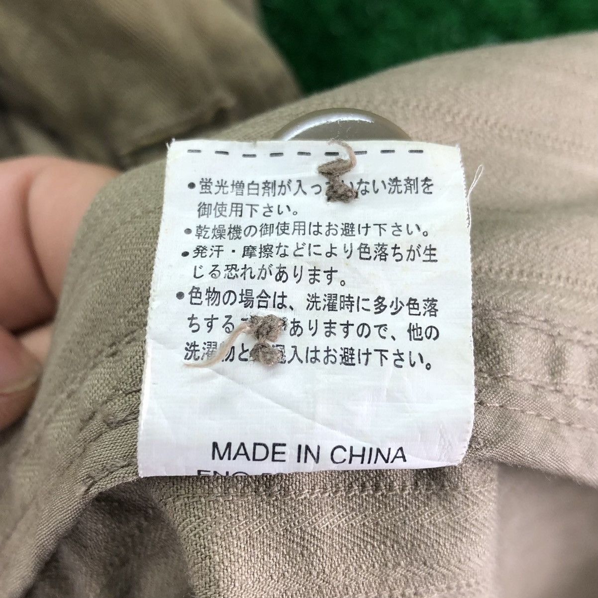 Japanese Brand Vintage 90's Union Made Workwear Herringbone Jacket Size US M / EU 48-50 / 2 - 17 Thumbnail