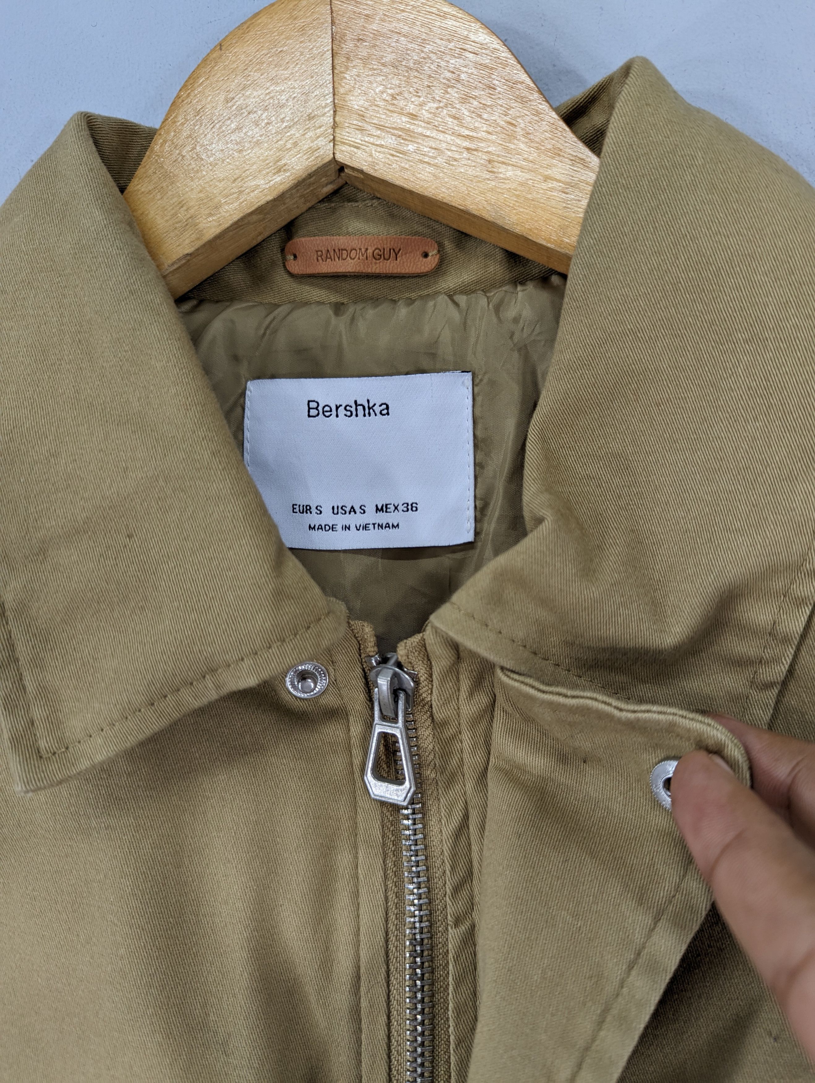 Bershka × Designer 💥RARE💥Bershka Double Pocket Military Style Jacket Size S / US 4 / IT 40 - 3 Thumbnail