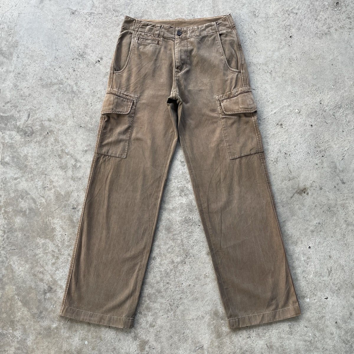 Japanese Brand 7 Pocket🔥 Japanese Vintage Faded Tactical Cargo Pants W29x30 Size US 29 - 1 Thumbnail