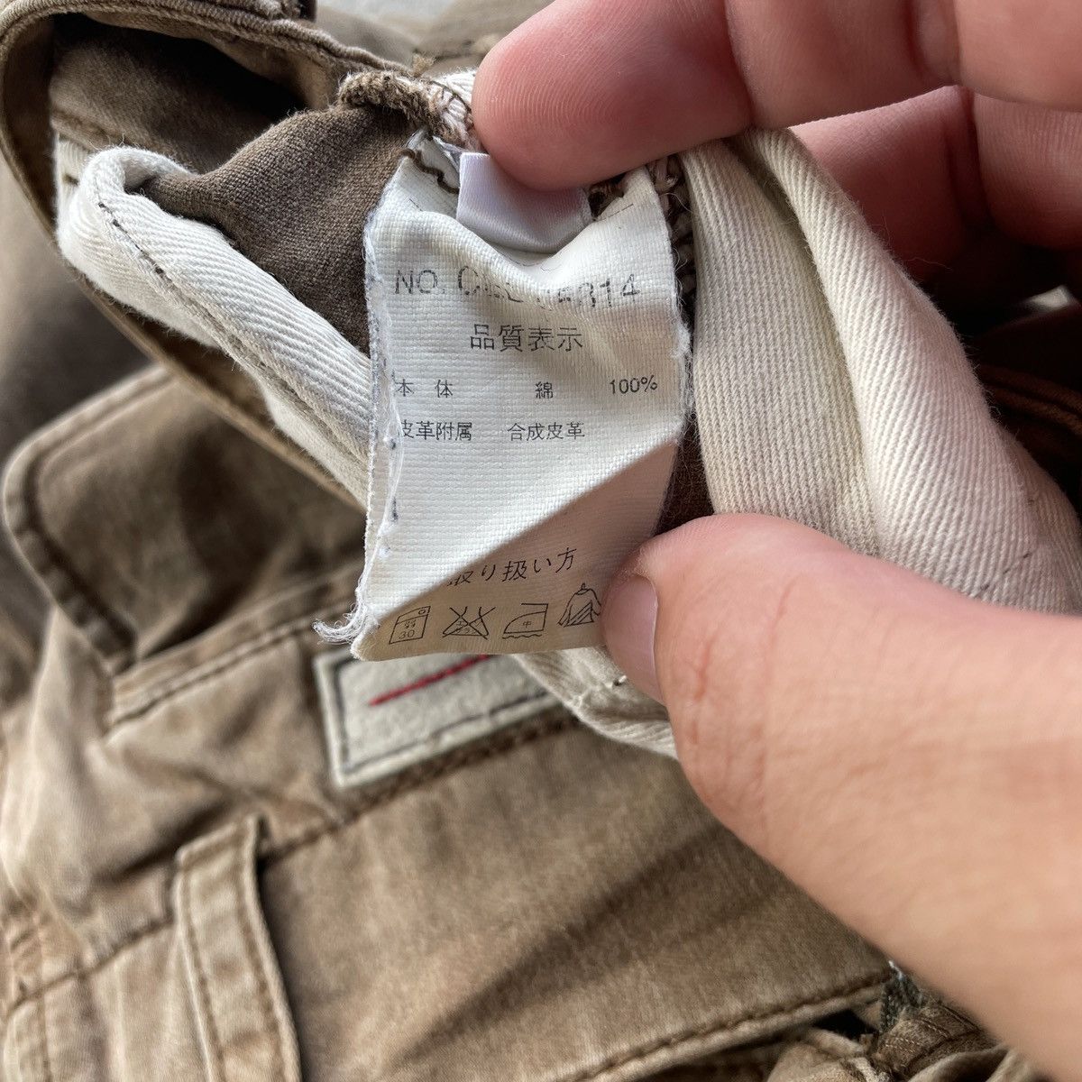 Japanese Brand 7 Pocket🔥 Japanese Vintage Faded Tactical Cargo Pants W29x30 Size US 29 - 8 Thumbnail