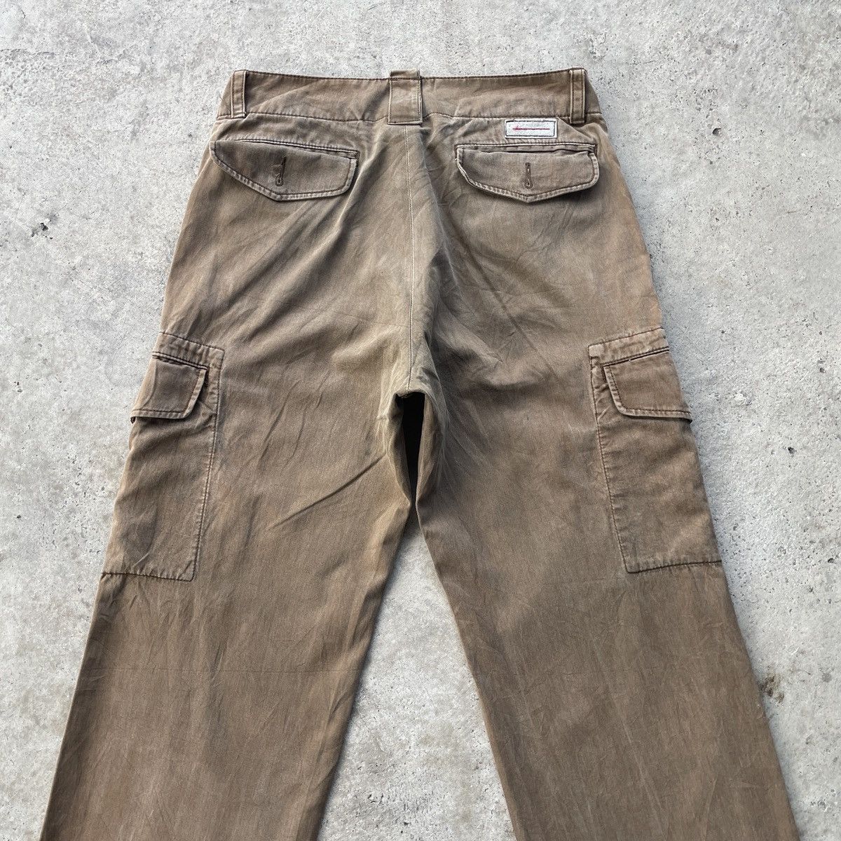 Japanese Brand 7 Pocket🔥 Japanese Vintage Faded Tactical Cargo Pants W29x30 Size US 29 - 9 Thumbnail