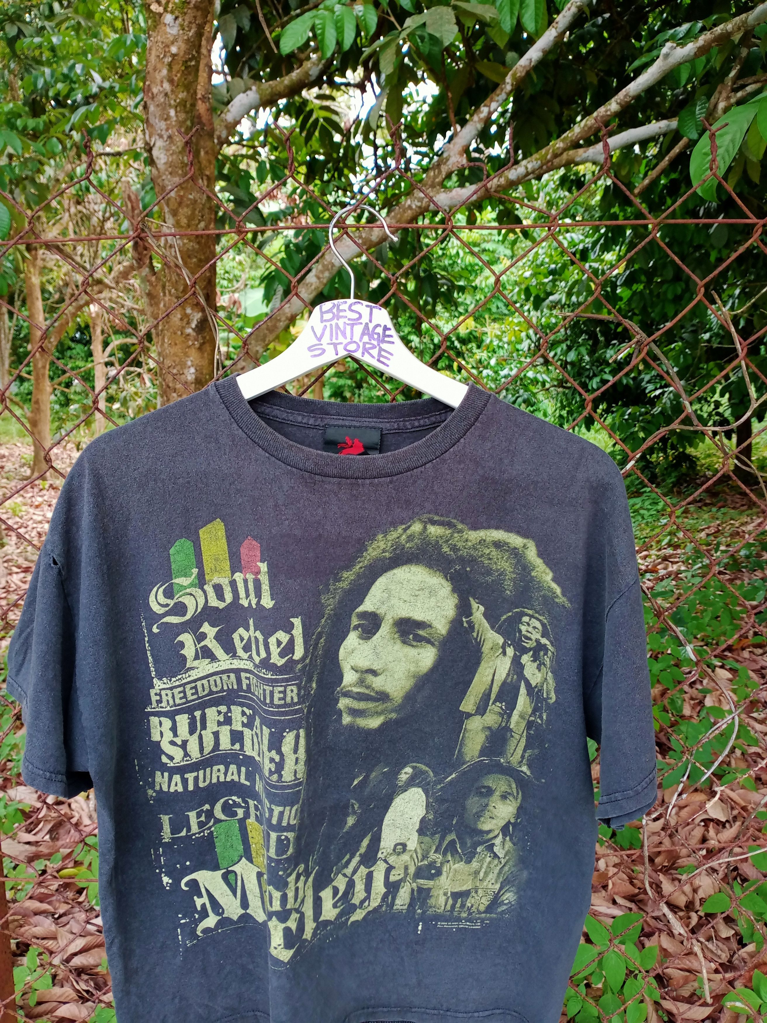 Bob Marley Vintage bob marley tshirt Size US L / EU 52-54 / 3 - 2 Thumbnail