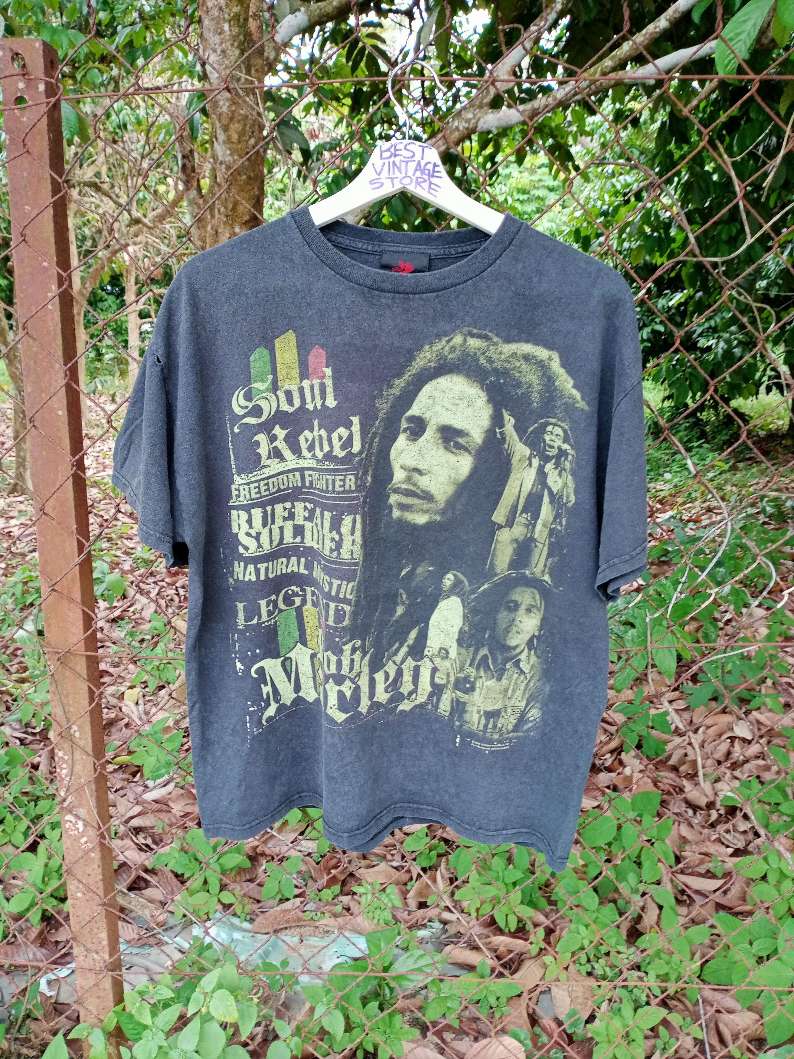 Vintage bob marley tshirt
