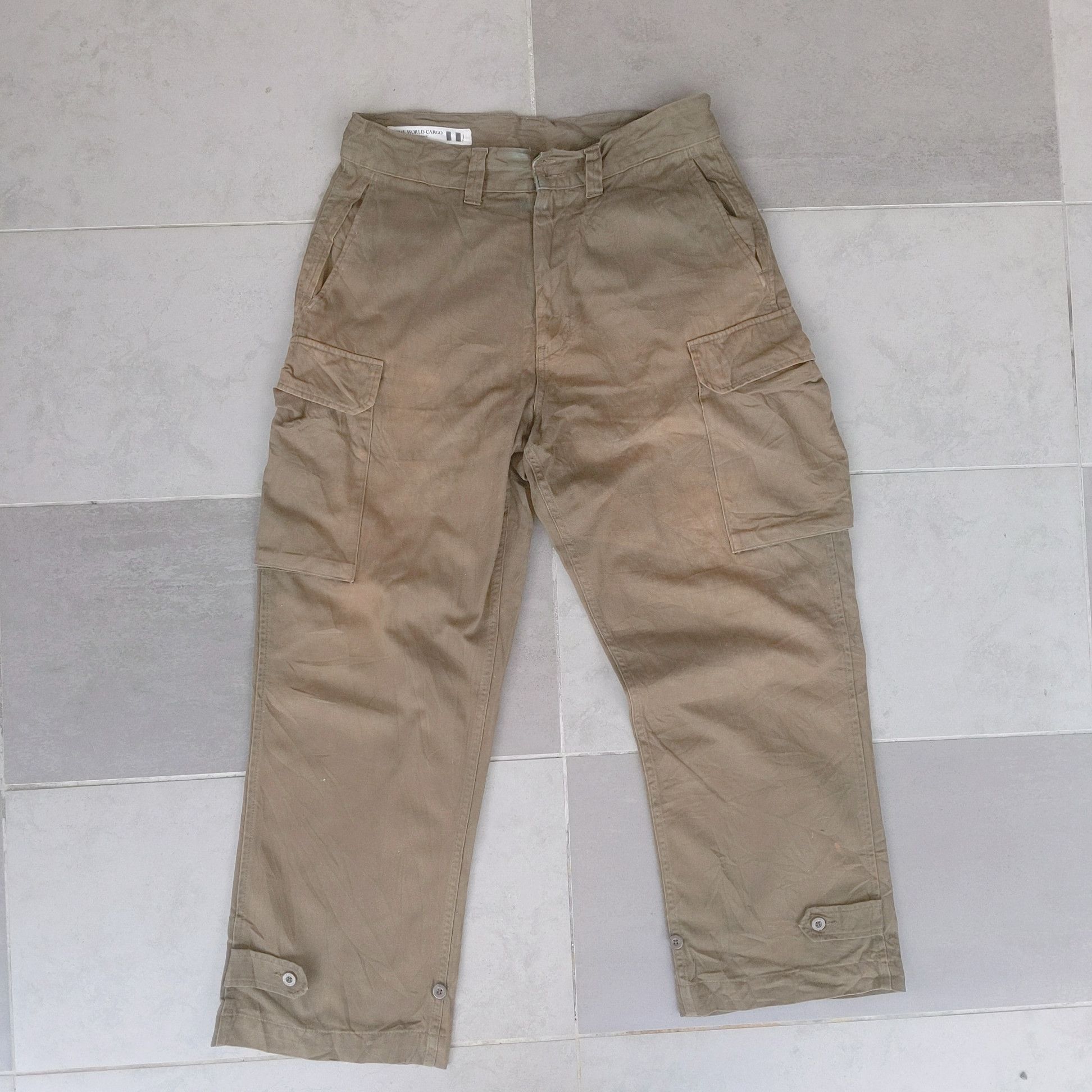 Japanese Brand Vintage Michel Klein Homme Tactical Multipocket 