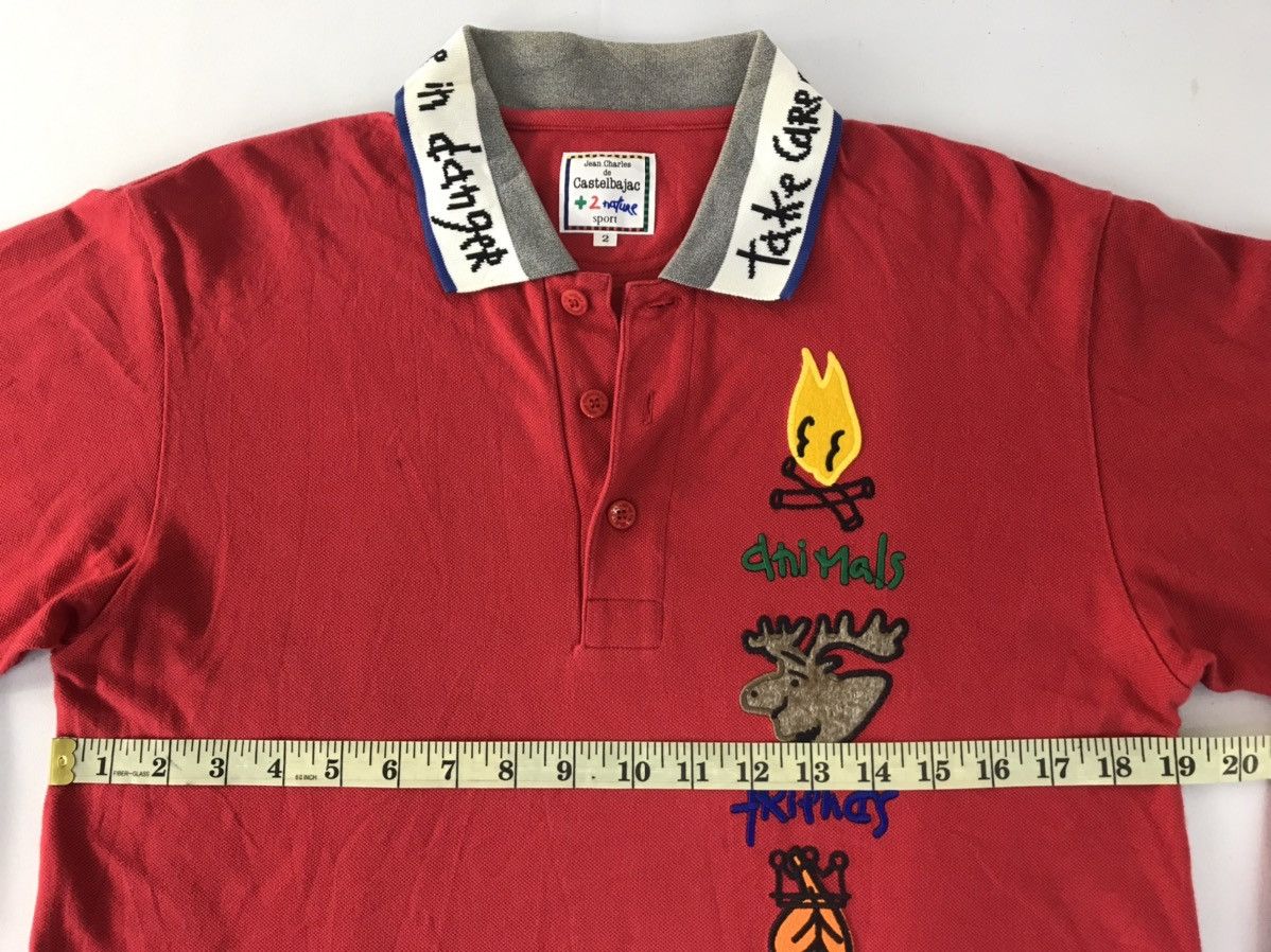Jean Charles De Castelbajac Jean Charles De Castelbajac Nature Sport Embroidery LogoPolo Size US S / EU 44-46 / 1 - 7 Thumbnail