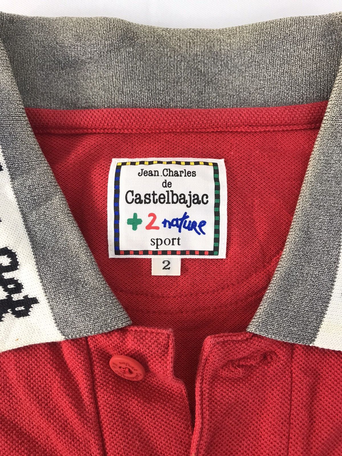 Jean Charles De Castelbajac Jean Charles De Castelbajac Nature Sport Embroidery LogoPolo Size US S / EU 44-46 / 1 - 5 Thumbnail