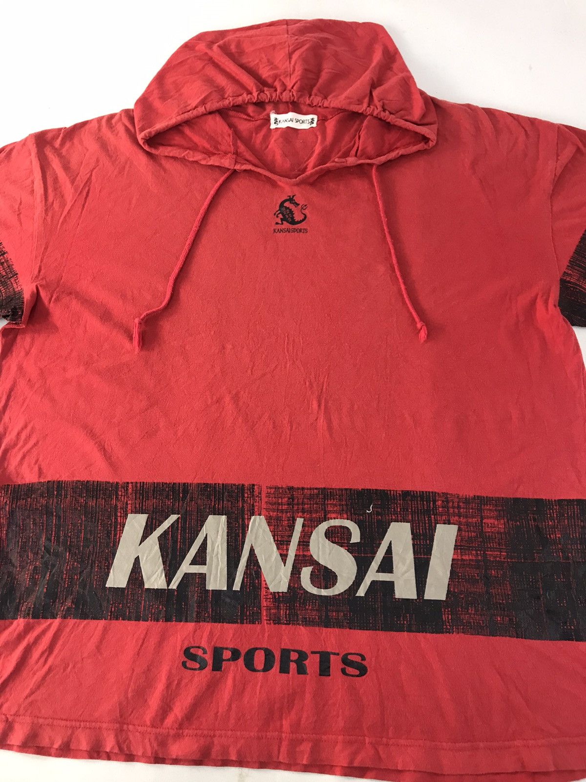 Japanese Brand Kansai Sport Hoodies Streetwear Brand Box Logo Tee Big Logo Size US L / EU 52-54 / 3 - 3 Thumbnail