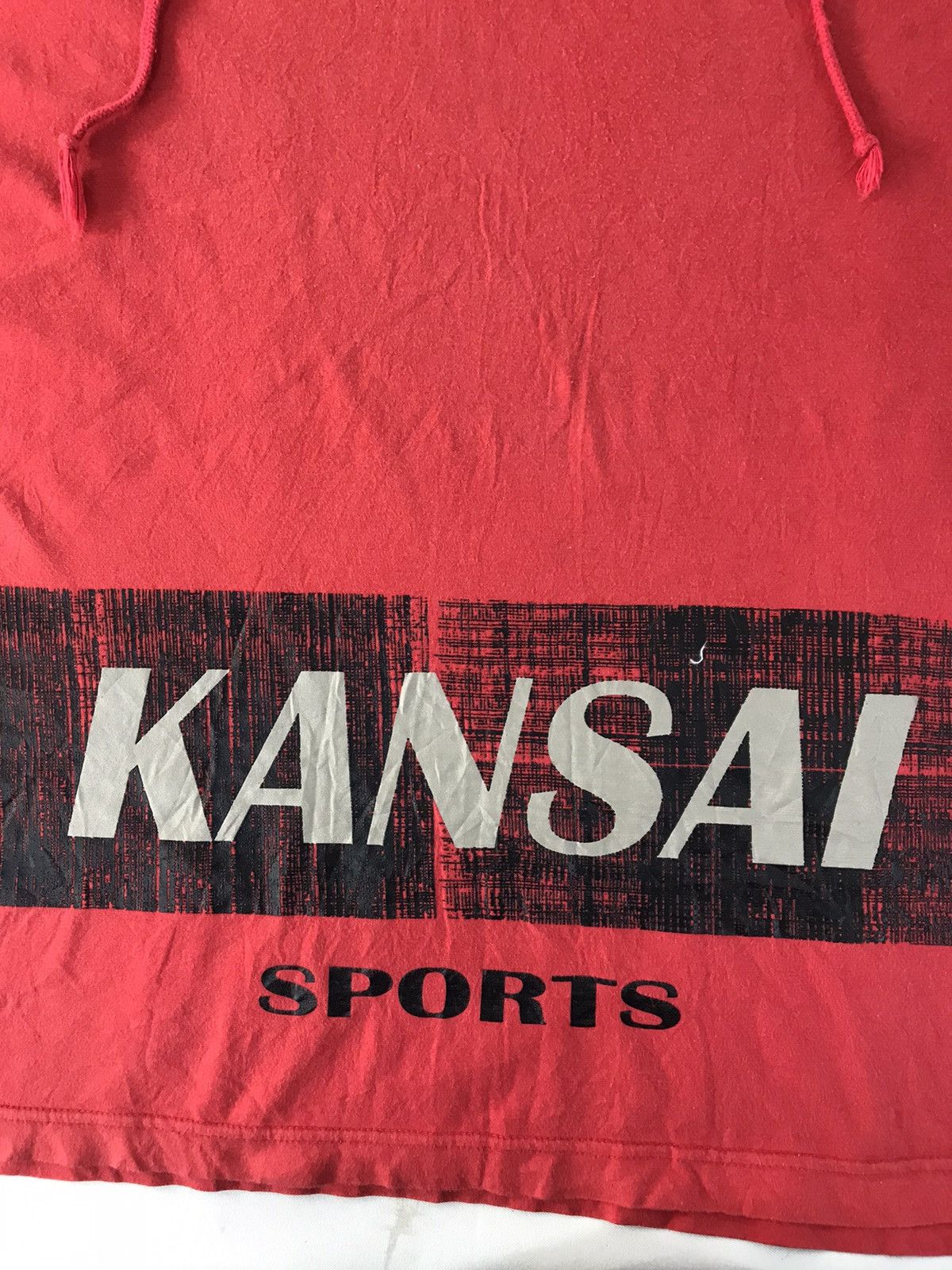 Japanese Brand Kansai Sport Hoodies Streetwear Brand Box Logo Tee Big Logo Size US L / EU 52-54 / 3 - 4 Thumbnail
