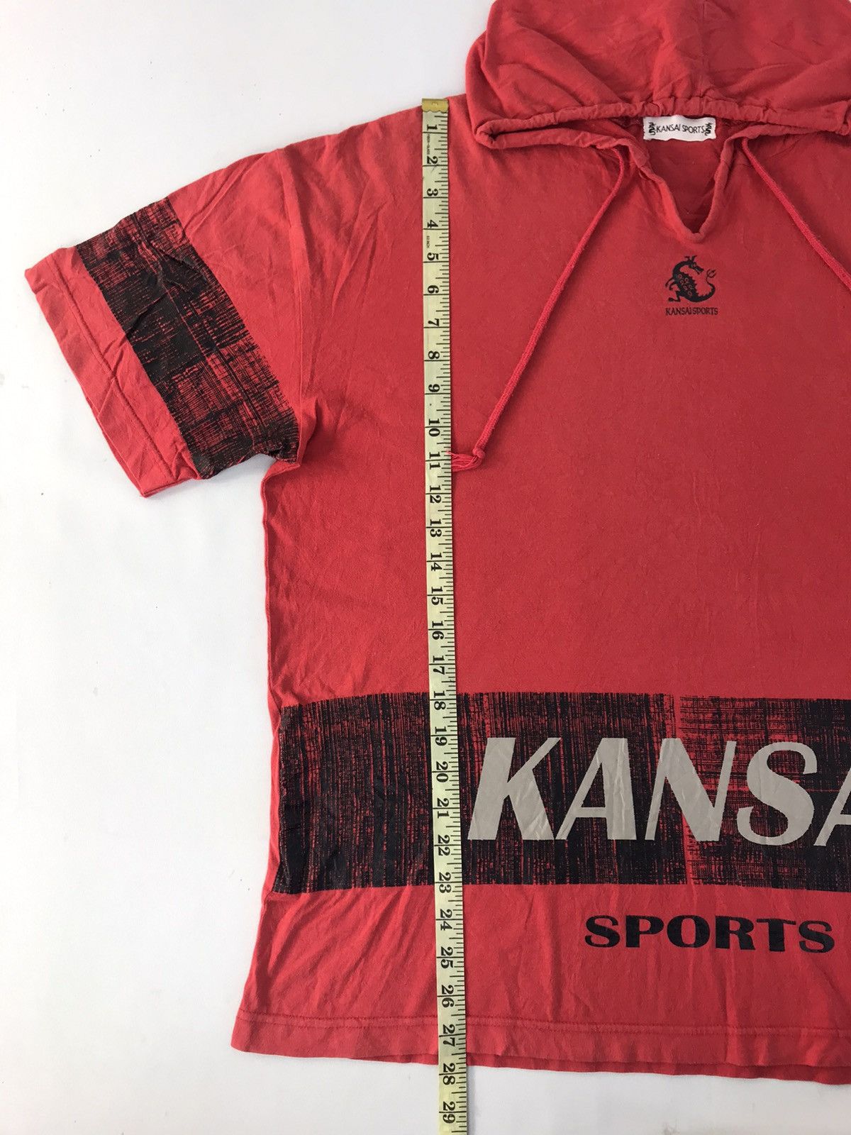 Japanese Brand Kansai Sport Hoodies Streetwear Brand Box Logo Tee Big Logo Size US L / EU 52-54 / 3 - 10 Thumbnail