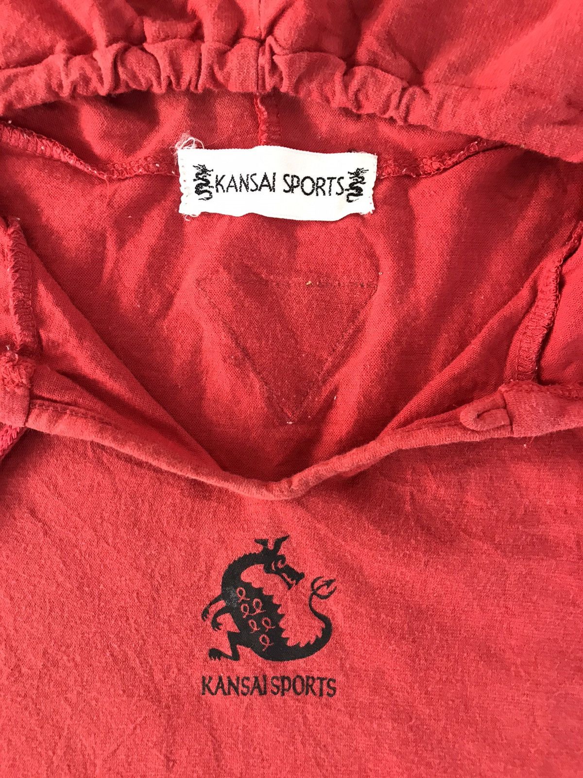 Japanese Brand Kansai Sport Hoodies Streetwear Brand Box Logo Tee Big Logo Size US L / EU 52-54 / 3 - 5 Thumbnail