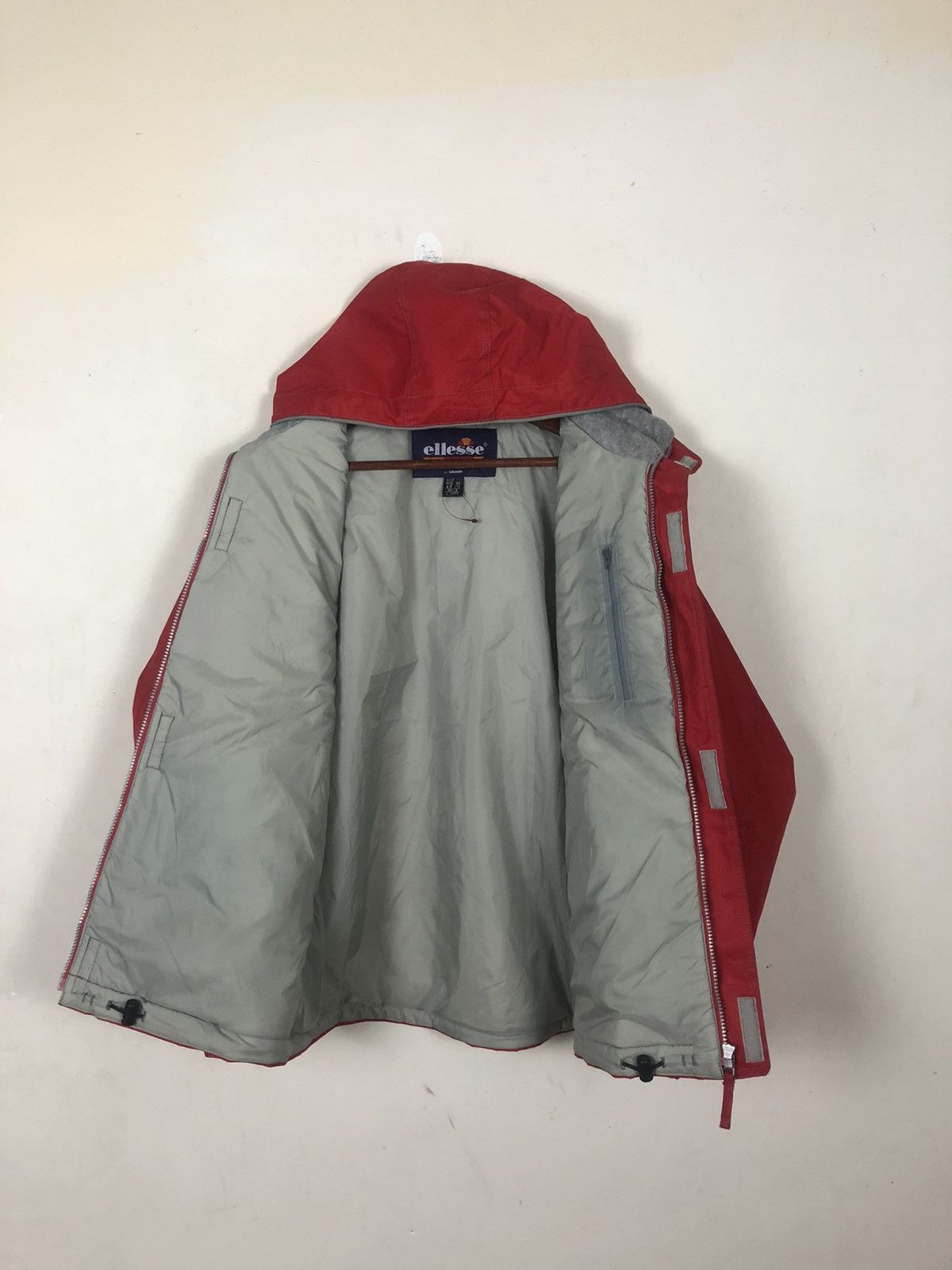 Ellesse × Vintage Ellesse Vintage Red Ski Light Jacket Size US L / EU 52-54 / 3 - 7 Thumbnail