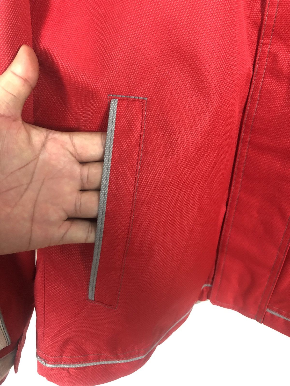 Ellesse × Vintage Ellesse Vintage Red Ski Light Jacket Size US L / EU 52-54 / 3 - 6 Thumbnail