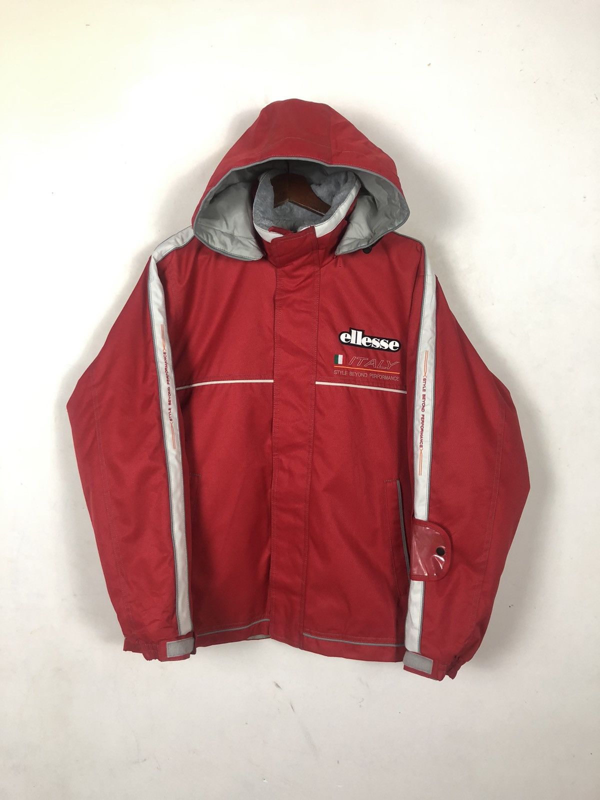 Ellesse × Vintage Ellesse Vintage Red Ski Light Jacket Size US L / EU 52-54 / 3 - 2 Thumbnail