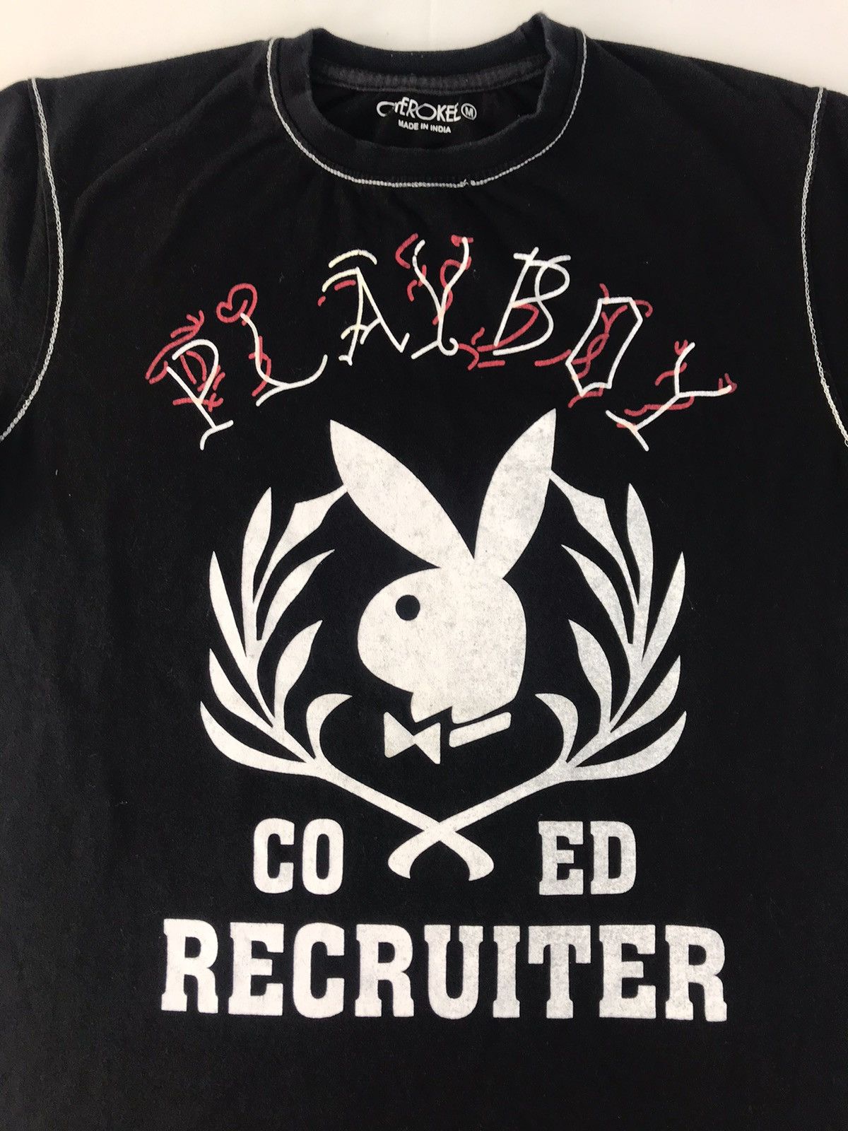 Playboy Playboy Recruiter Cheerokee Big Bunny Head Screen Tee Size US M / EU 48-50 / 2 - 3 Thumbnail