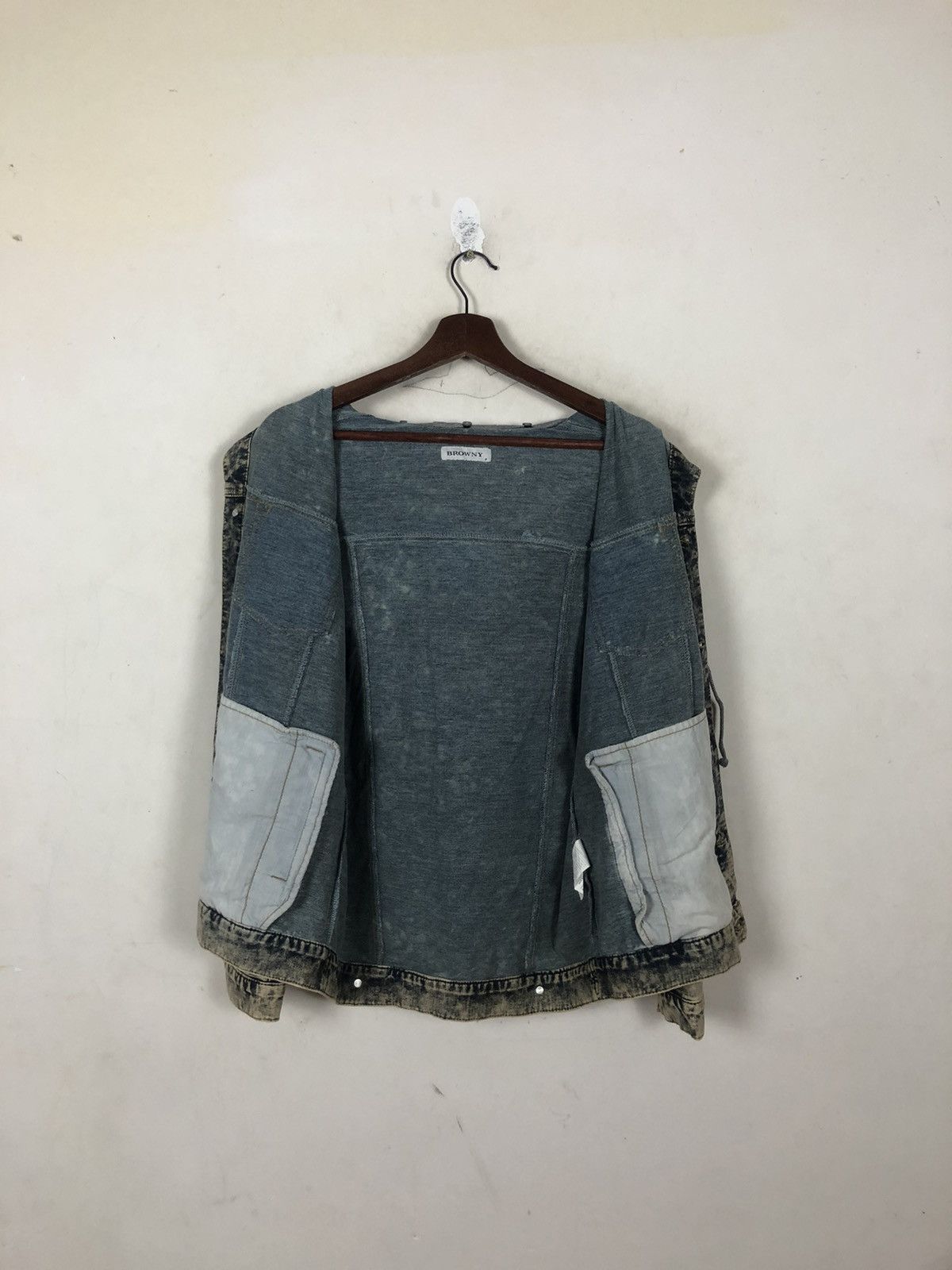 Japanese Brand Acid Wash Styles Browny Jacket Hooded Size US M / EU 48-50 / 2 - 8 Thumbnail