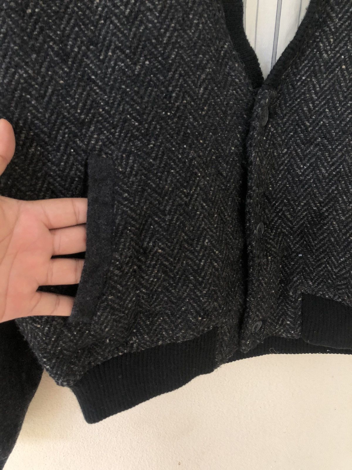 Japanese Brand × Vintage Vintage Lincoln Bomber Style Black Jacket Size US M / EU 48-50 / 2 - 6 Thumbnail