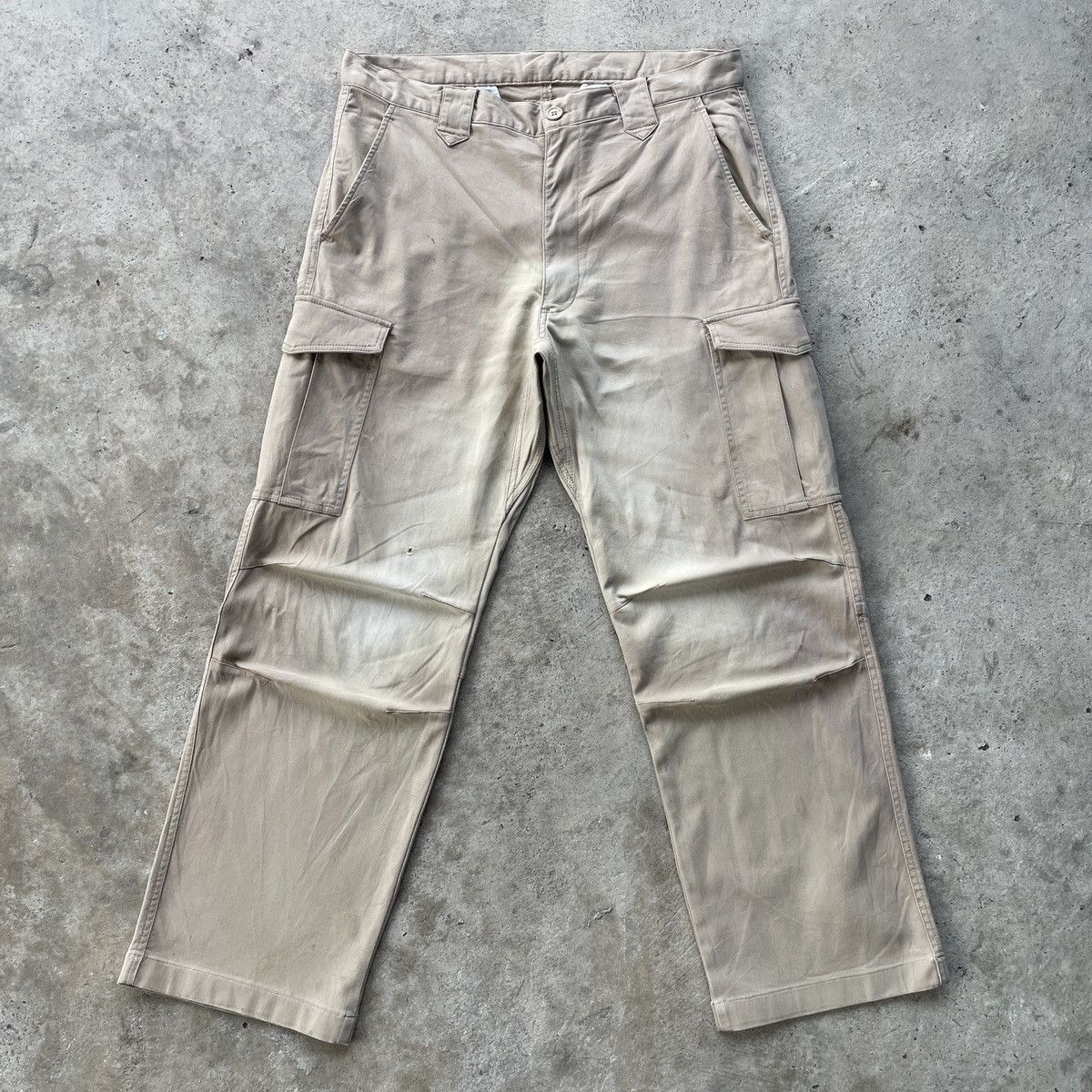 Japanese Brand W34💥 Japanese Vintage Cargo Pants Tactical FADED/STAIN Size US 34 / EU 50 - 1 Thumbnail