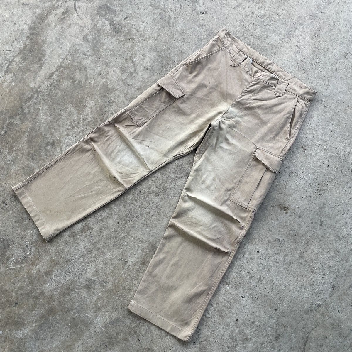 Japanese Brand W34💥 Japanese Vintage Cargo Pants Tactical FADED/STAIN Size US 34 / EU 50 - 2 Thumbnail