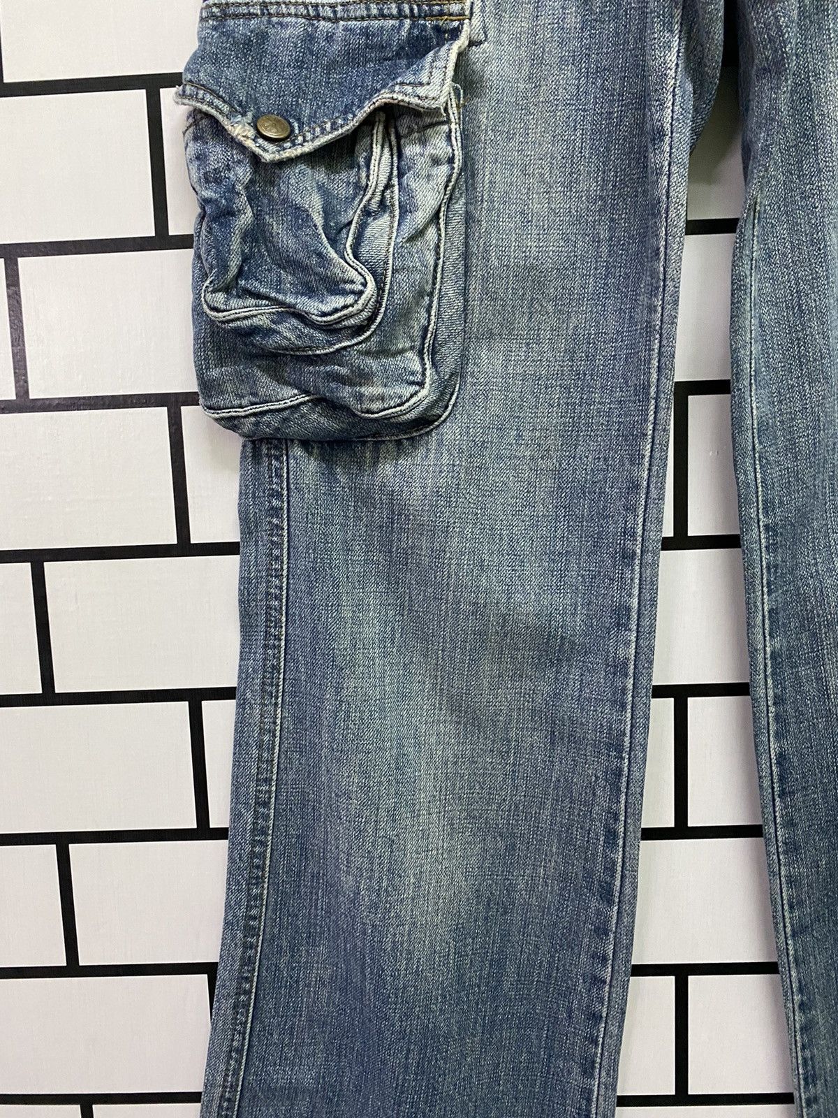 Designer × Japanese Brand Cargo ET/ETBOITE Multipocket Denim Pants Size US 30 / EU 46 - 4 Thumbnail