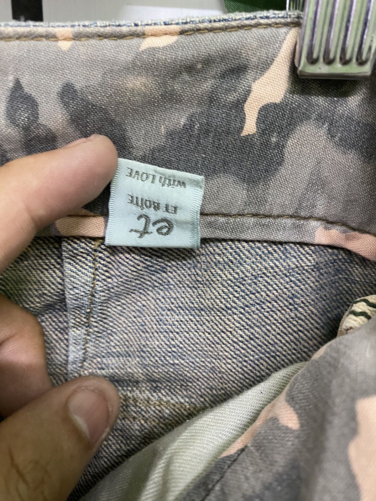 Designer × Japanese Brand Cargo ET/ETBOITE Multipocket Denim Pants Size US 30 / EU 46 - 18 Thumbnail