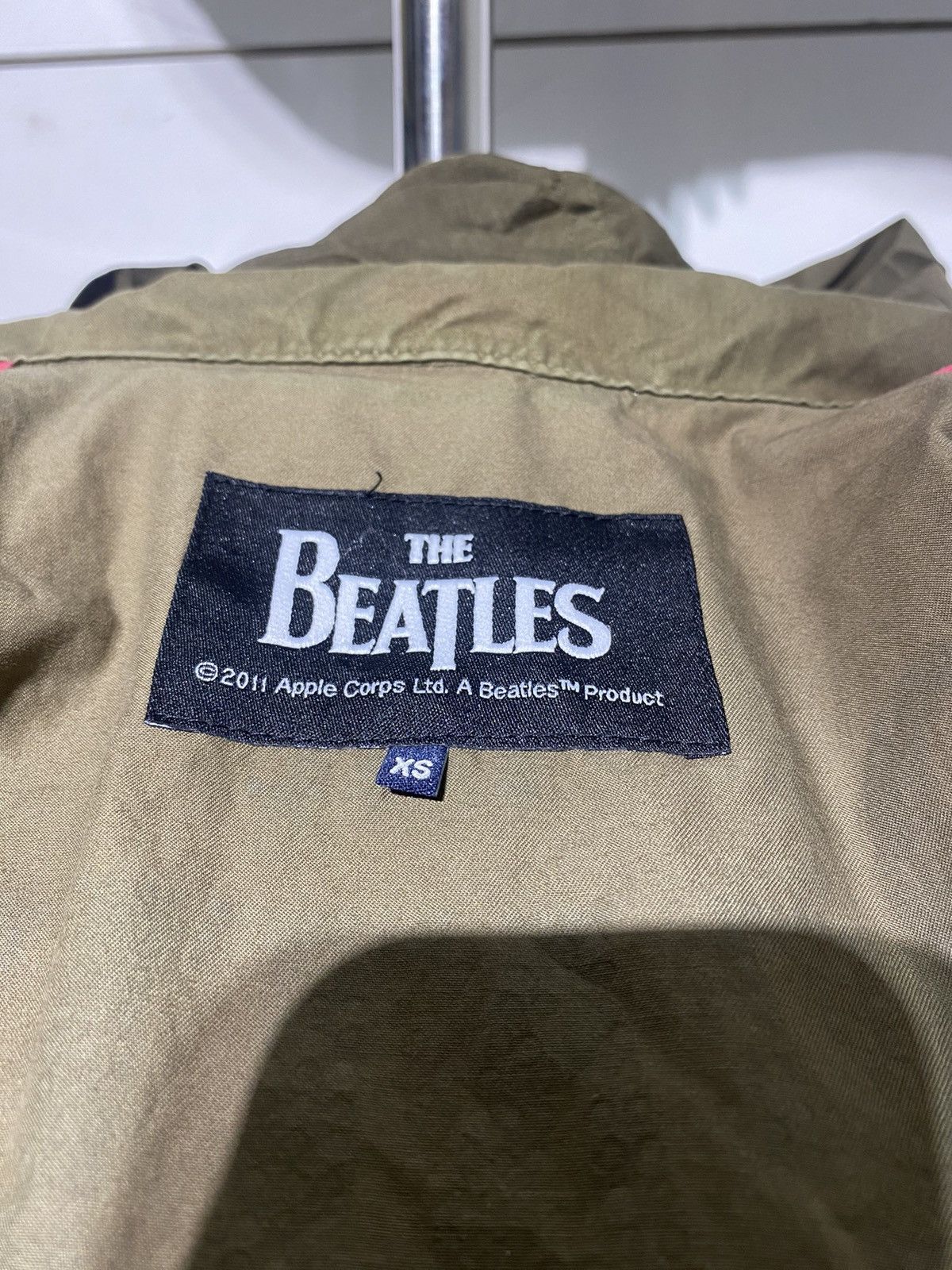 Band Tees × Vintage THE BEATLES MILITARY JECKET HOODED Size US XS / EU 42 / 0 - 5 Thumbnail
