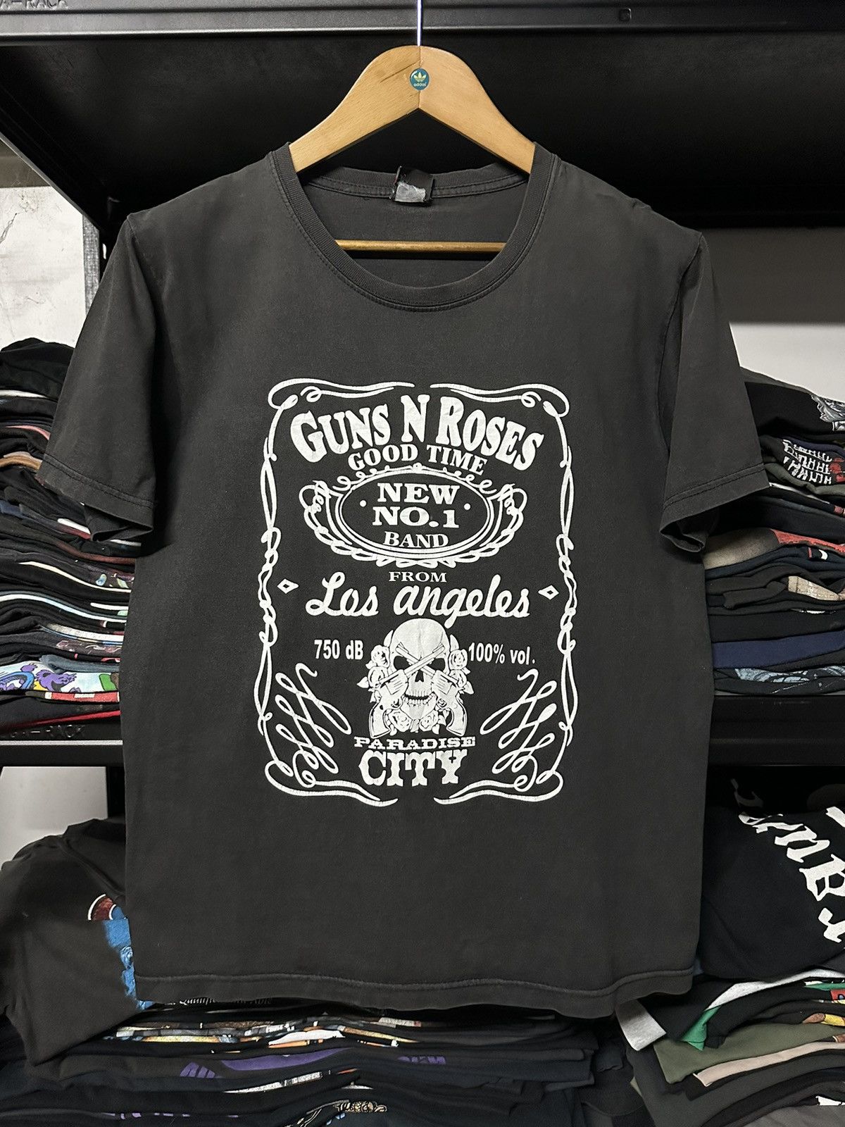 Vintage Guns N Roses Bootleg Faded Tee