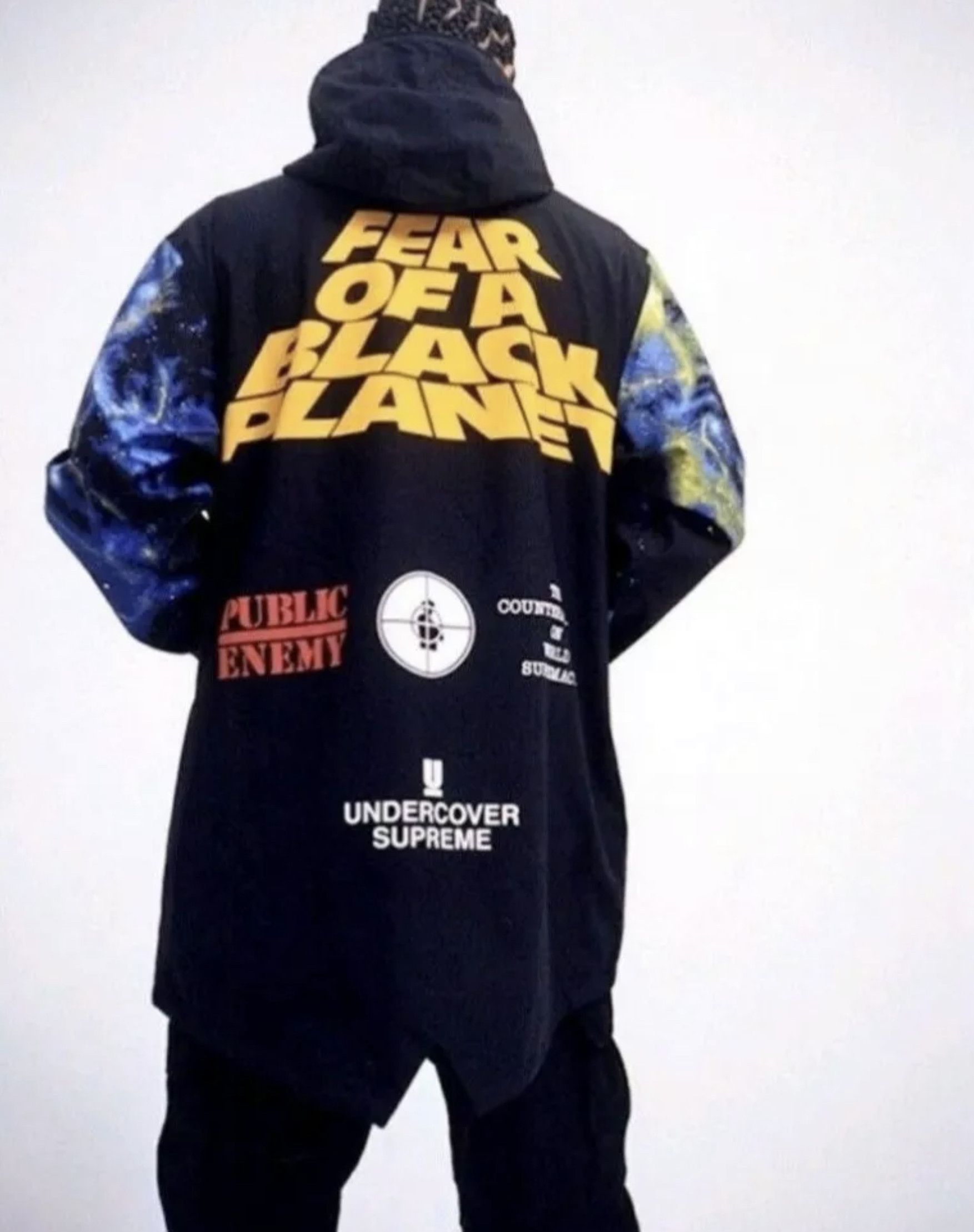 Public Enemy × Supreme × Undercover Supreme Undercover Public Enemy Taped Seam Parka Small Size US S / EU 44-46 / 1 - 9 Thumbnail