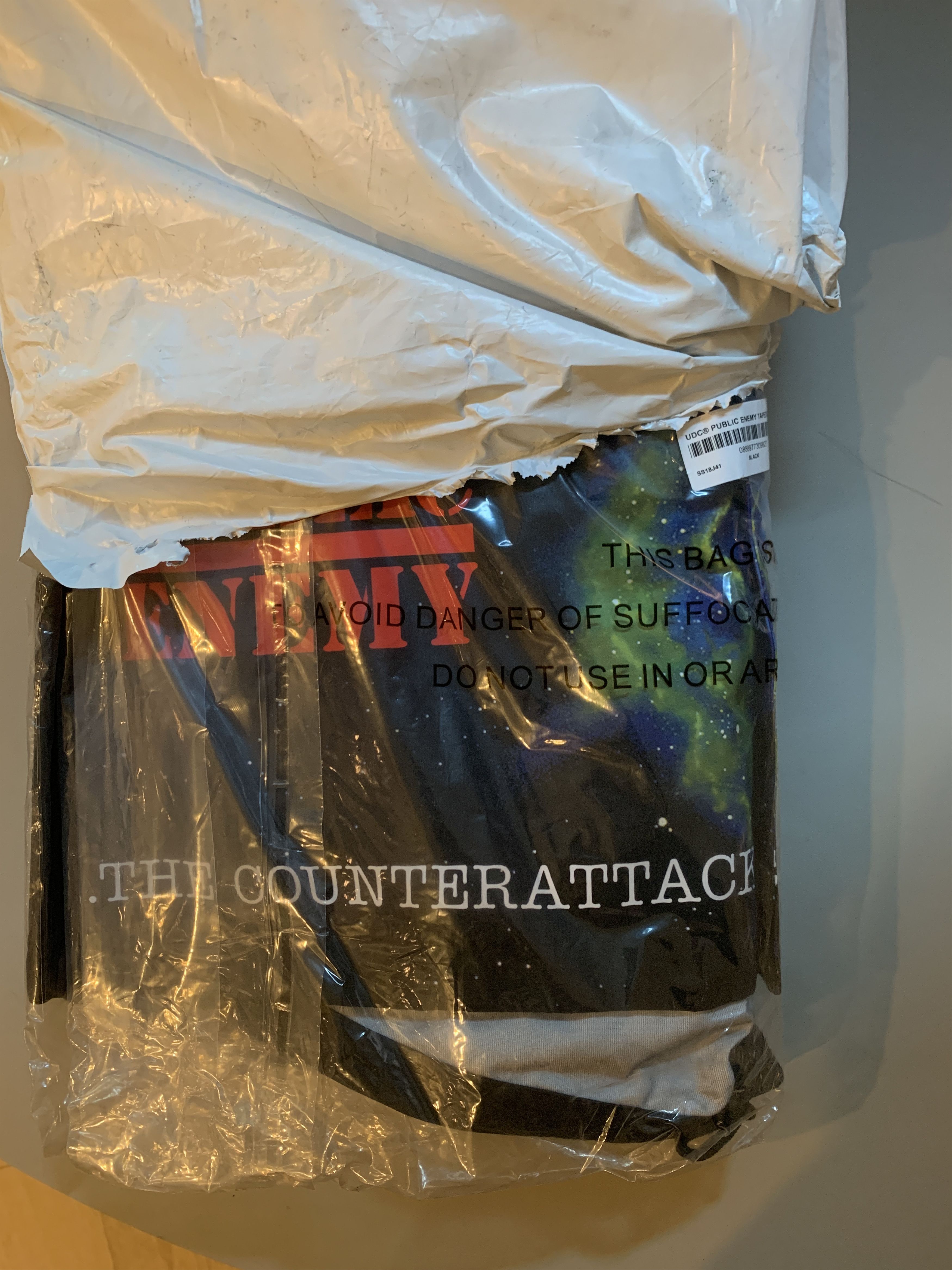 Public Enemy × Supreme × Undercover Supreme Undercover Public Enemy Taped Seam Parka Small Size US S / EU 44-46 / 1 - 8 Thumbnail