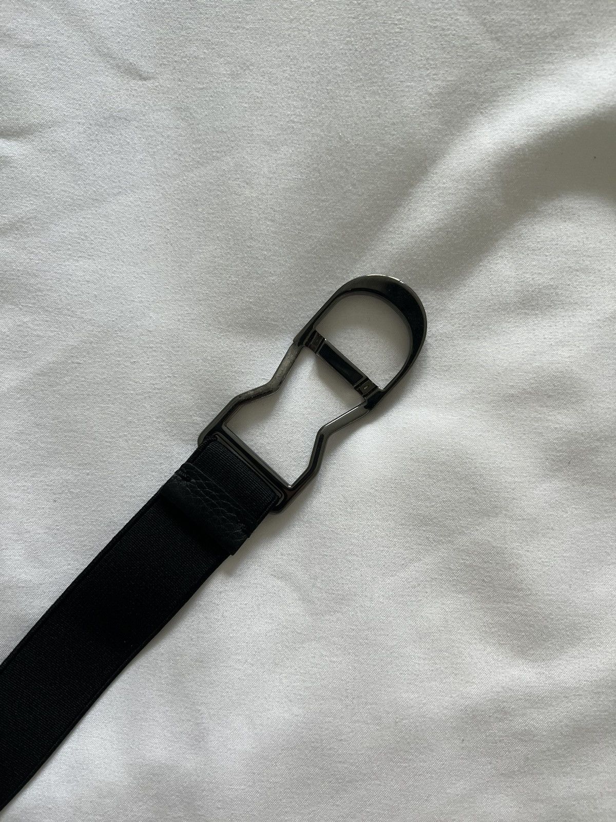 Dior Christian Dior CD Logo Stretchable Belt Size ONE SIZE - 5 Thumbnail