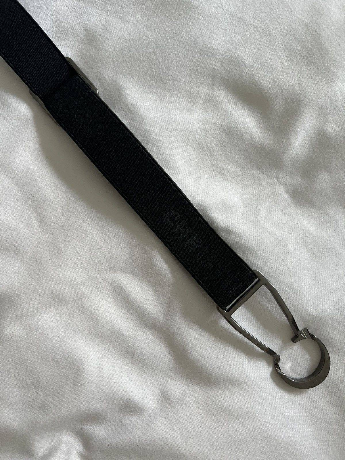 Dior Christian Dior CD Logo Stretchable Belt Size ONE SIZE - 4 Thumbnail