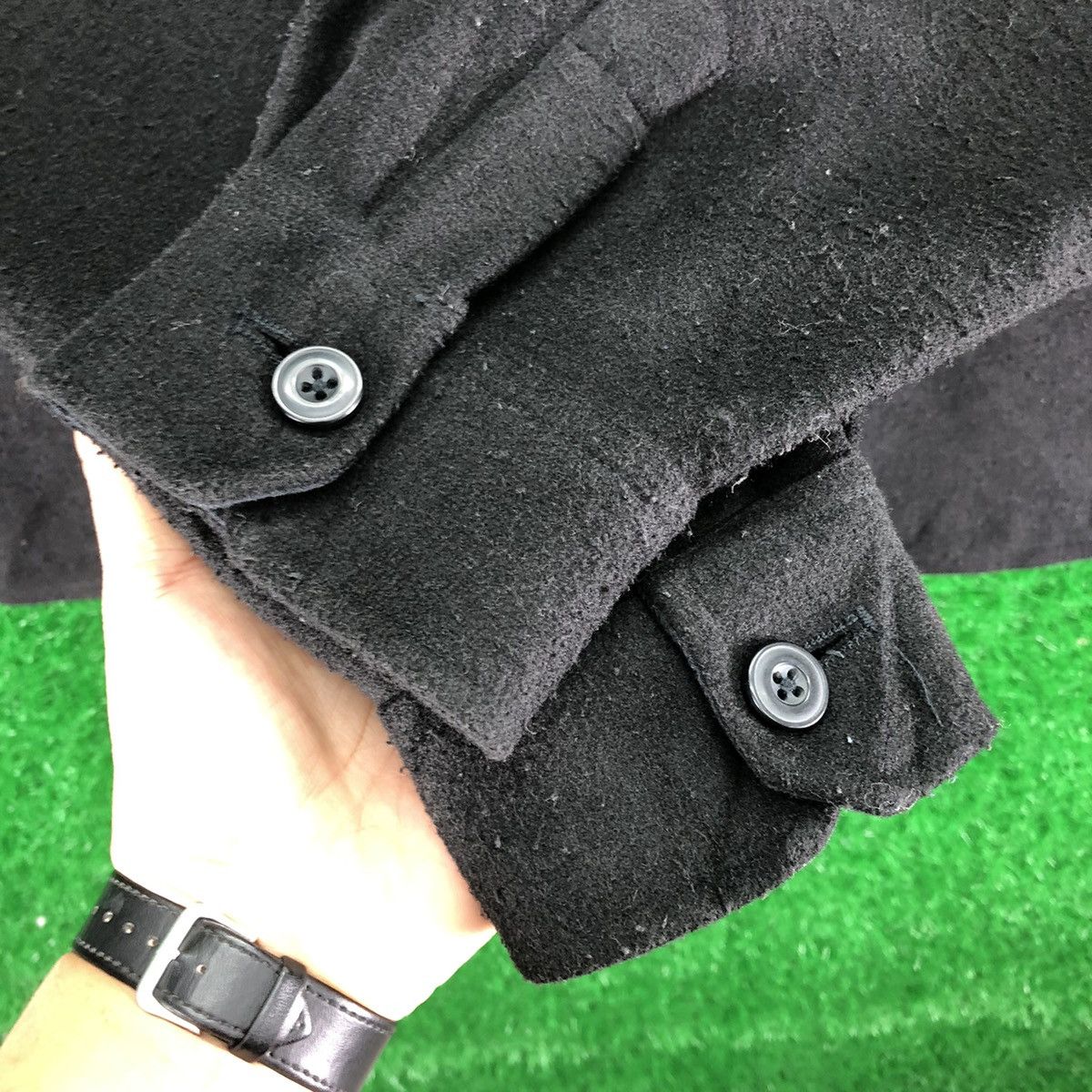 GU GU Autumn Winter Flannel Jacket Double Pocket Button up Size US M / EU 48-50 / 2 - 9 Thumbnail