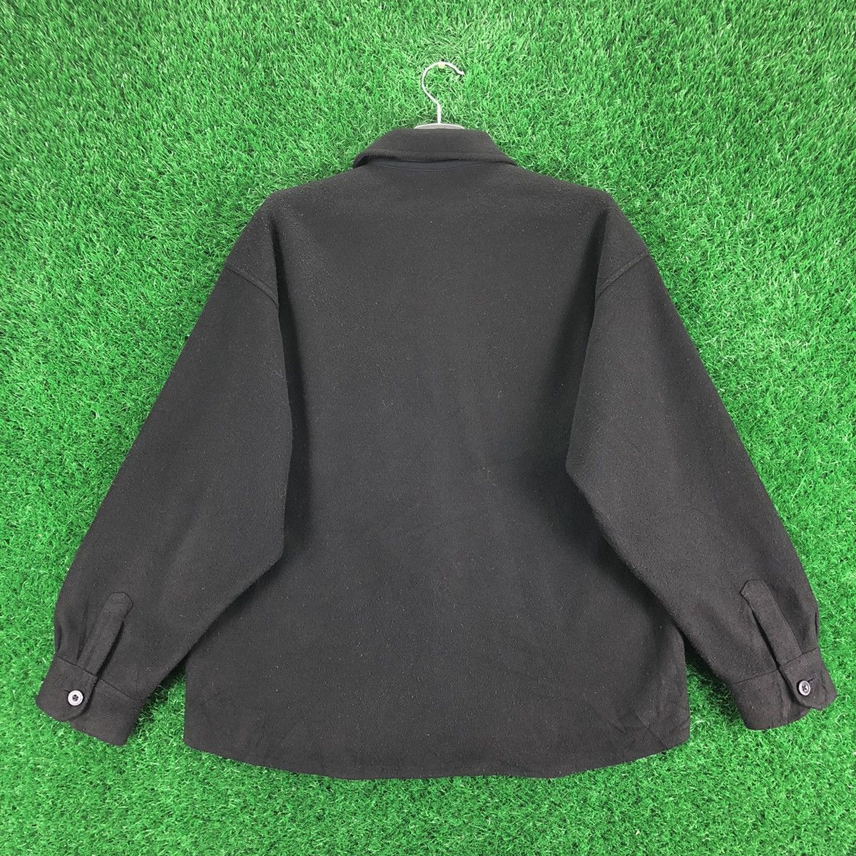 GU GU Autumn Winter Flannel Jacket Double Pocket Button up Size US M / EU 48-50 / 2 - 4 Thumbnail