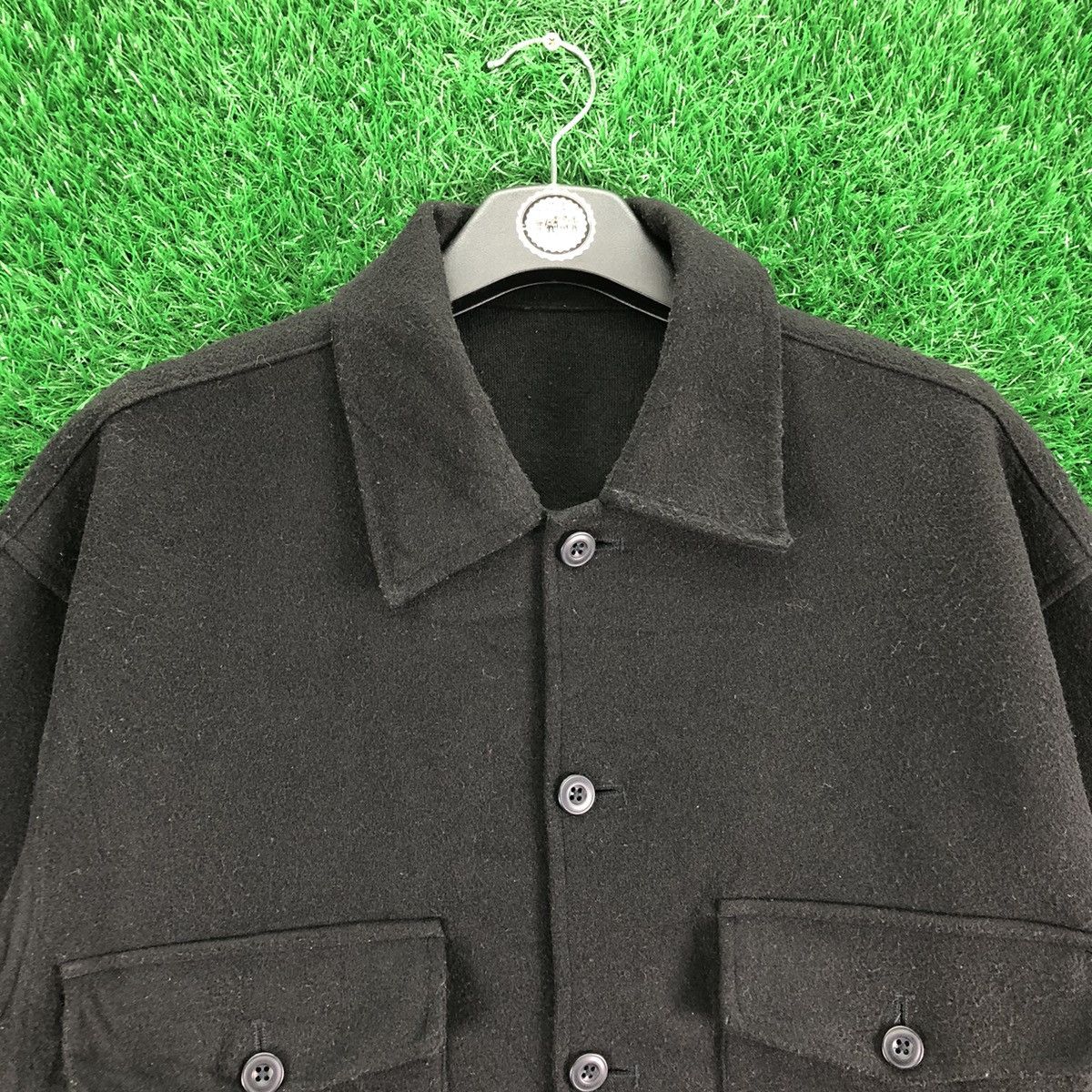 GU GU Autumn Winter Flannel Jacket Double Pocket Button up Size US M / EU 48-50 / 2 - 7 Thumbnail
