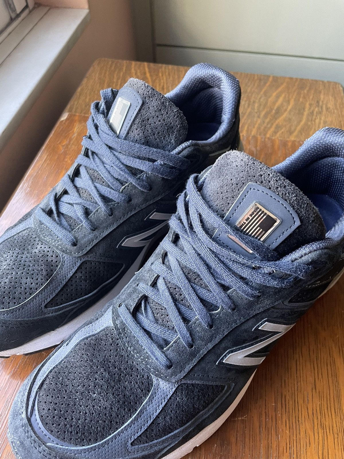 New Balance New Balance 990v5 Made in USA Navy Size US 11 / EU 44 - 5 Thumbnail