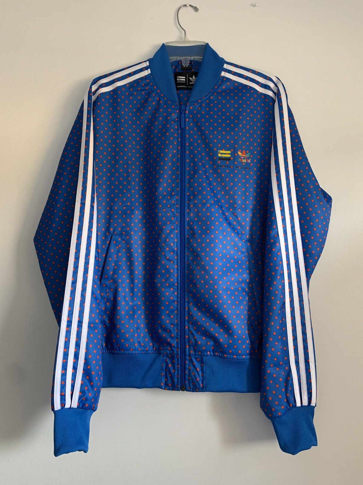 Adidas pharrell polka dot jacket online