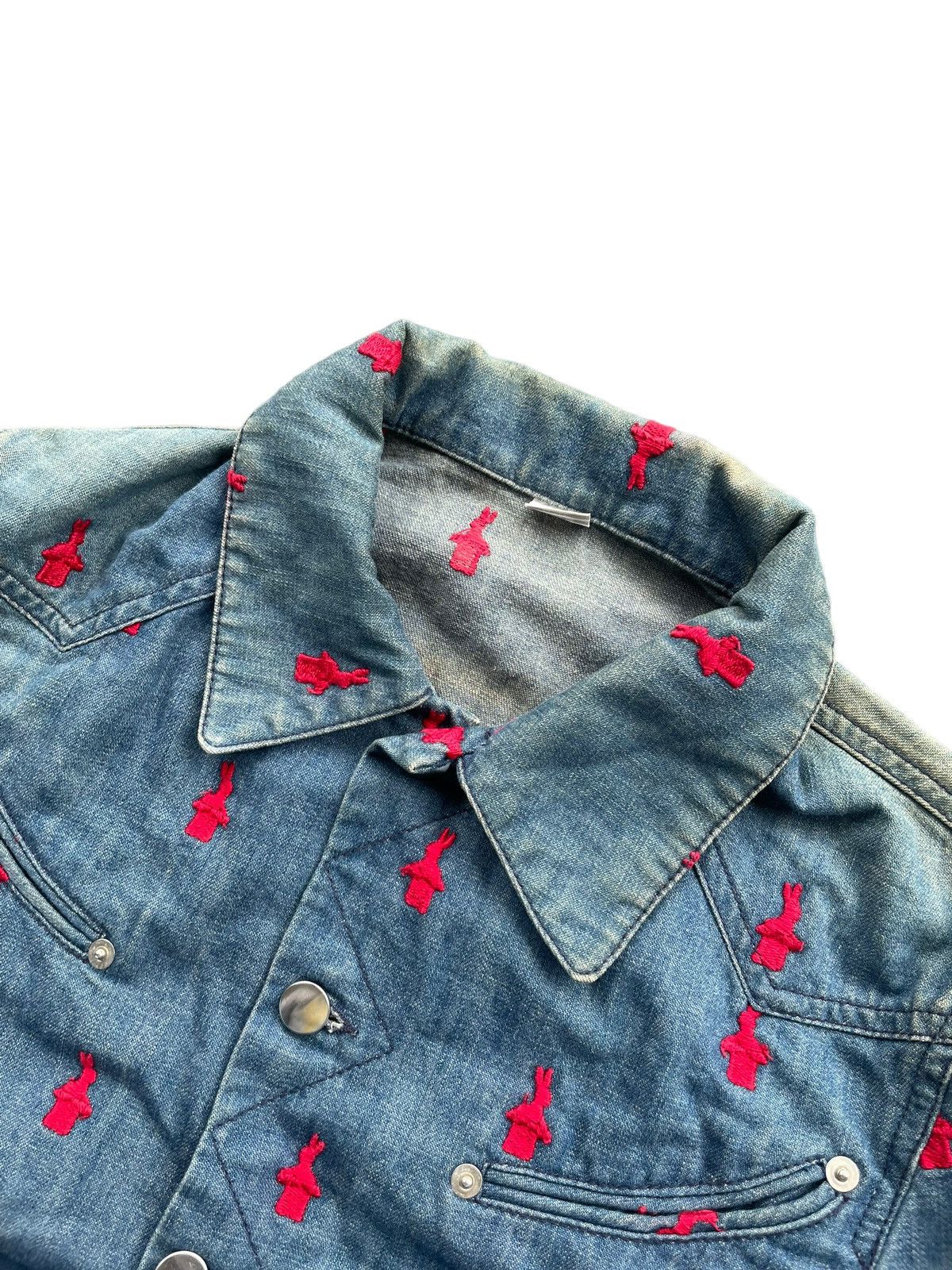 Viktor & Rolf Victor & Rolf Monsieur Denim Jacket Size S / US 4 / IT 40 - 5 Thumbnail