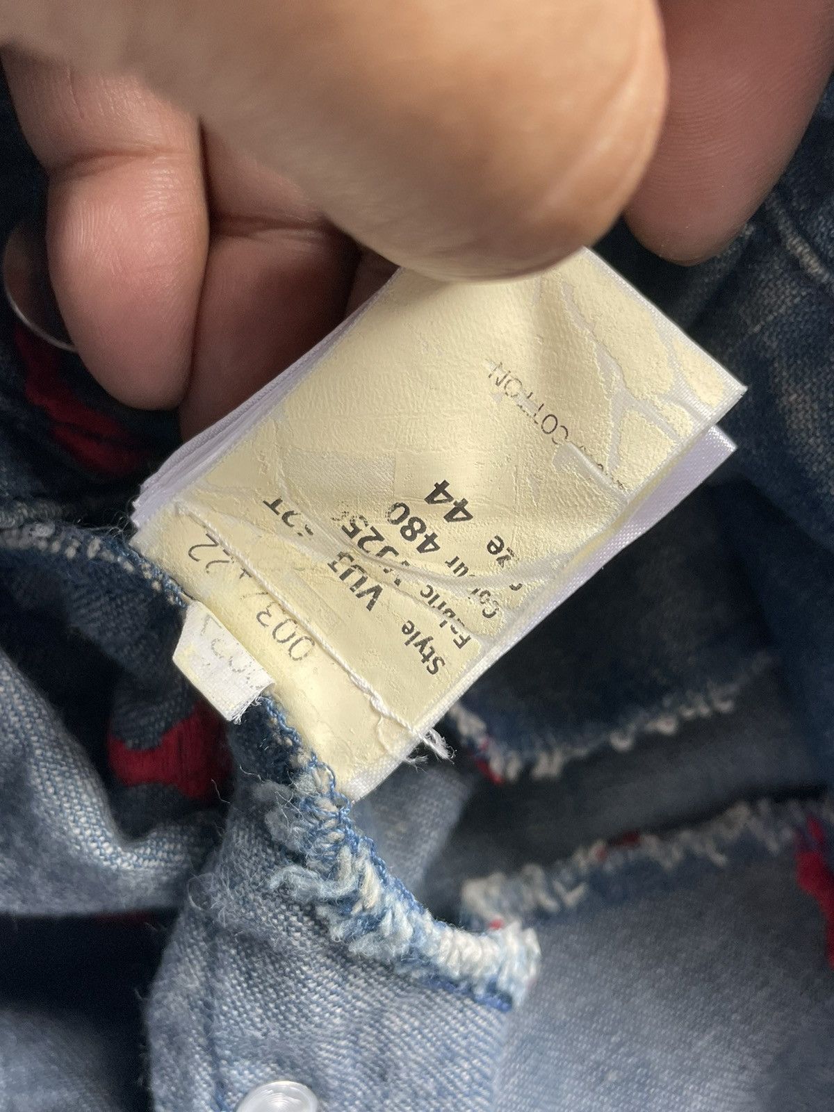 Viktor & Rolf Victor & Rolf Monsieur Denim Jacket Size S / US 4 / IT 40 - 13 Thumbnail