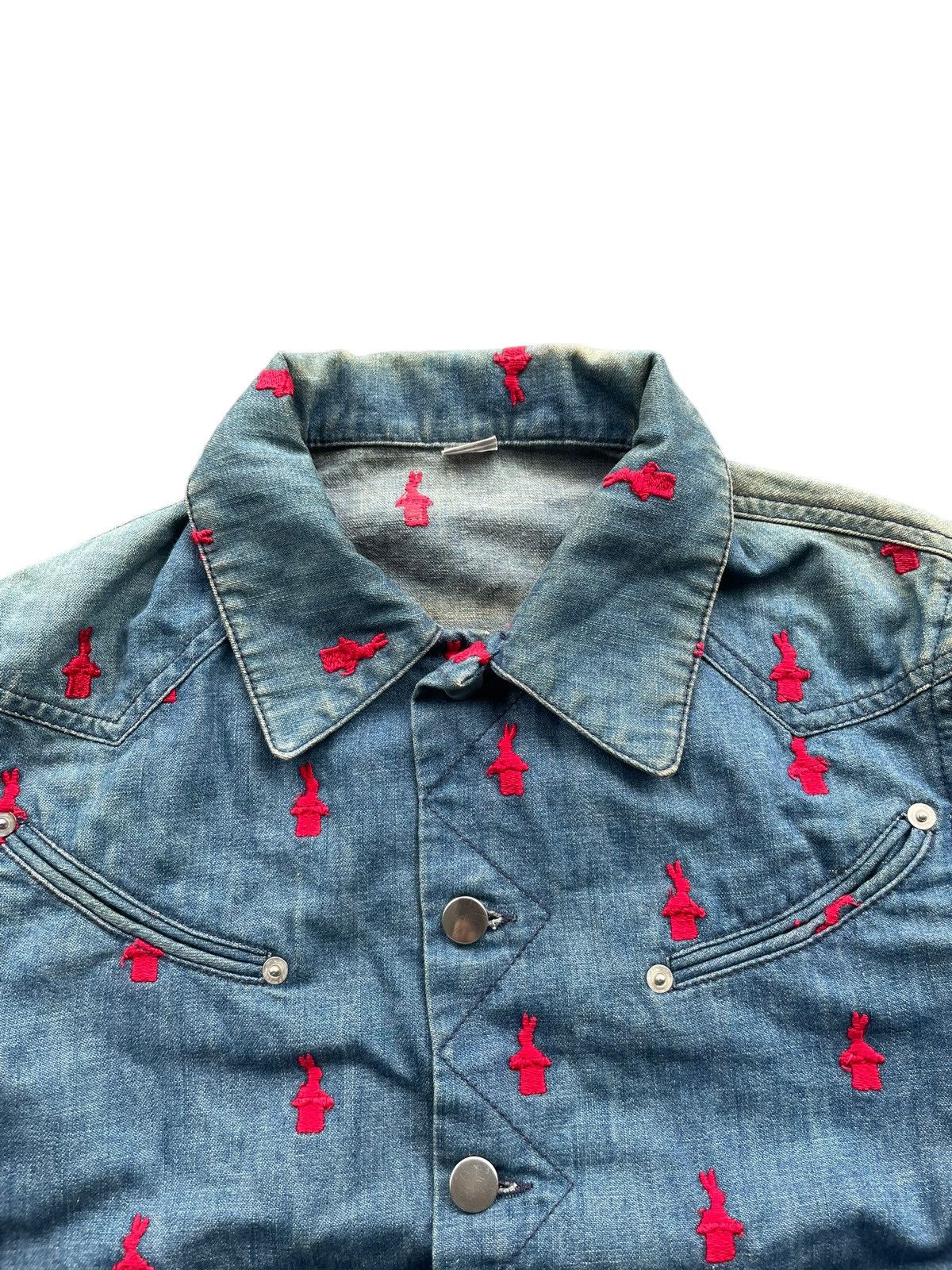 Viktor & Rolf Victor & Rolf Monsieur Denim Jacket Size S / US 4 / IT 40 - 4 Thumbnail