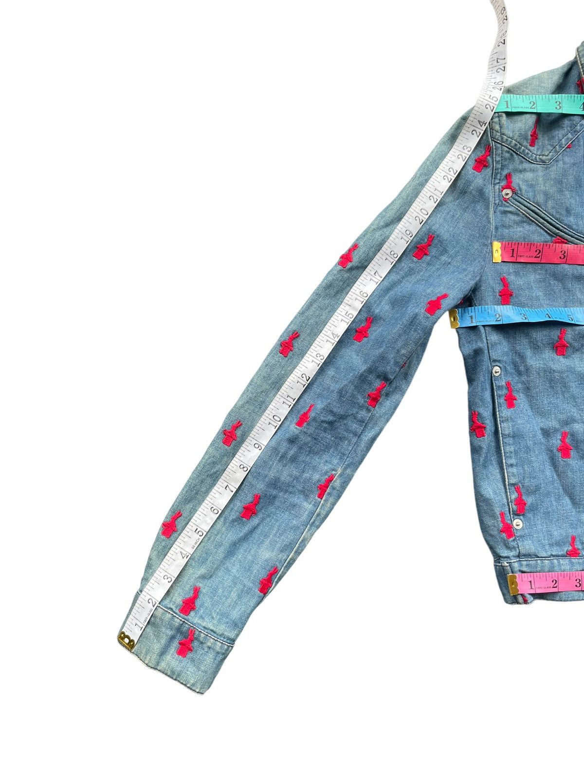 Viktor & Rolf Victor & Rolf Monsieur Denim Jacket Size S / US 4 / IT 40 - 10 Thumbnail